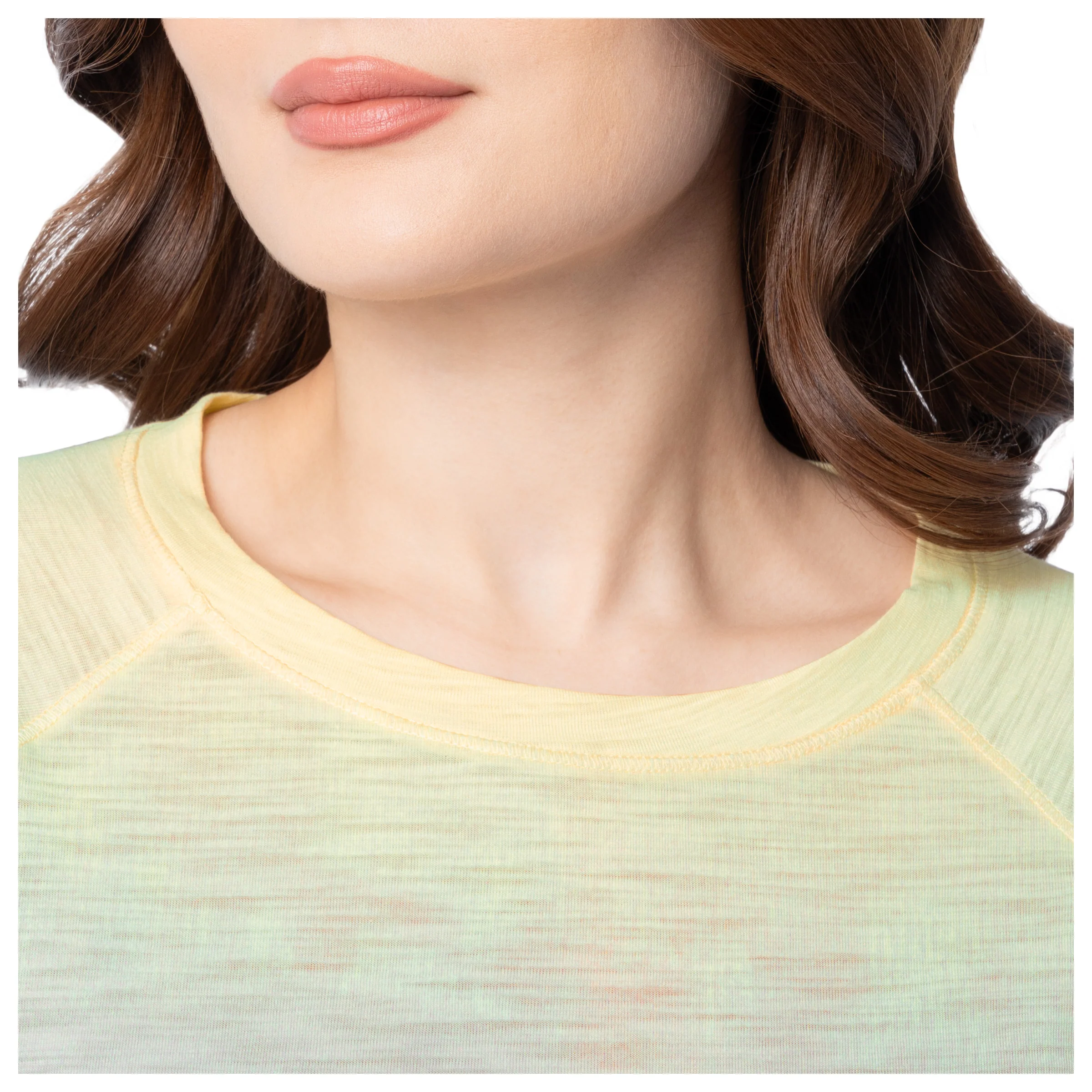 Long Sleeve Slub Tee - Hibiscus Sunrise - Image 7