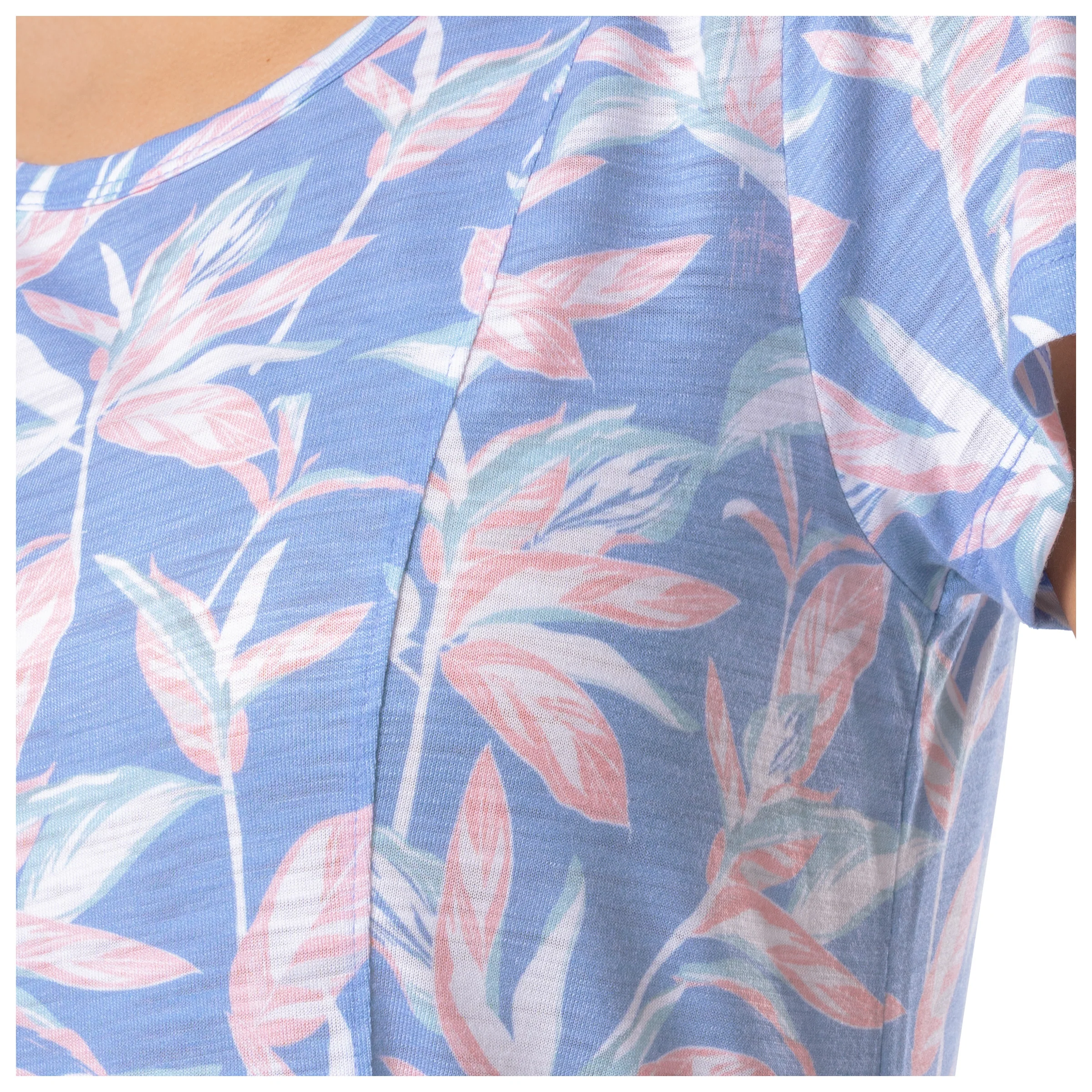 Women's Indigo Printed Scoop Dress - Image 4
