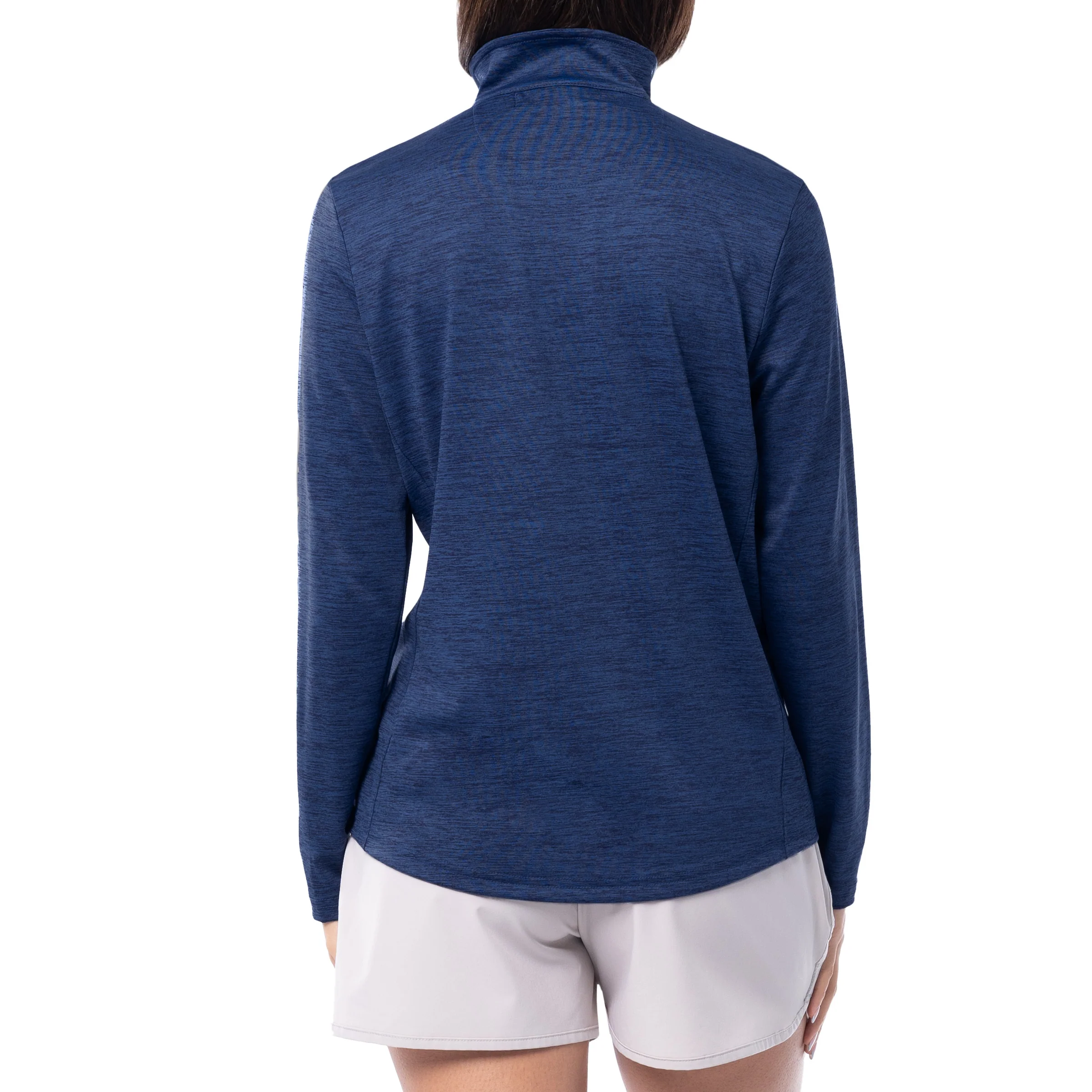 Women's Navy Performance Quarter Zip - Image 2