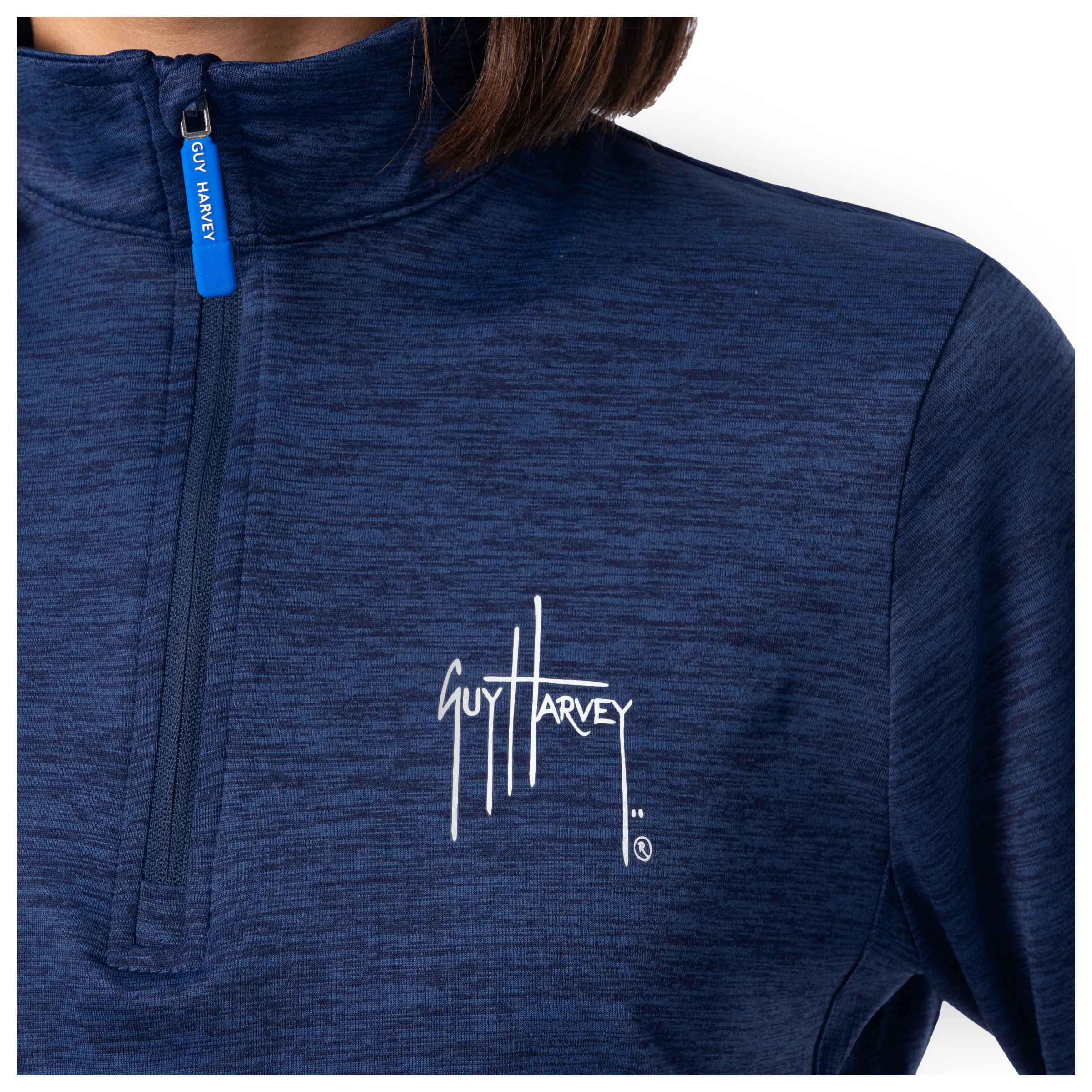 Women's Navy Performance Quarter Zip - Image 6