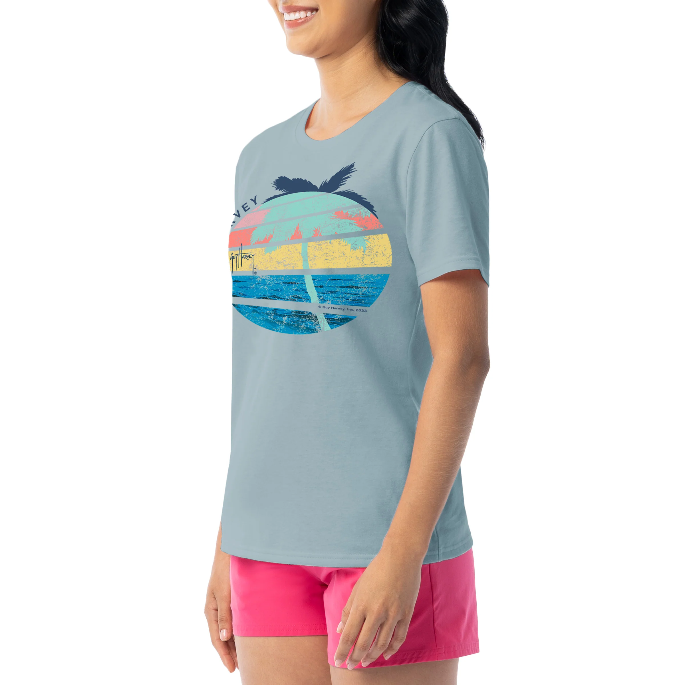 Women's Palm and Sun Short Sleeve Crew Neck T-Shirt - Image 4