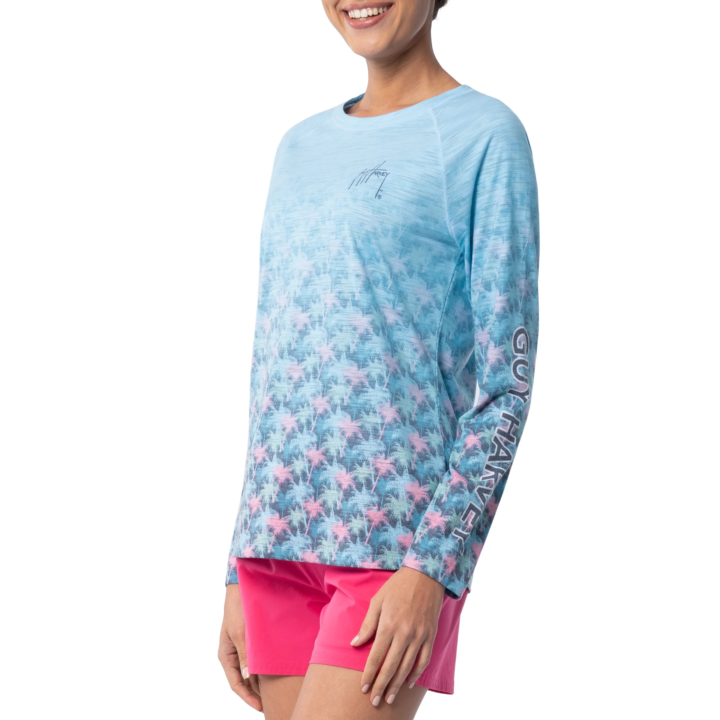 Women's Palm Springs Long Sleeve Raglan Slub Shirt - Image 5