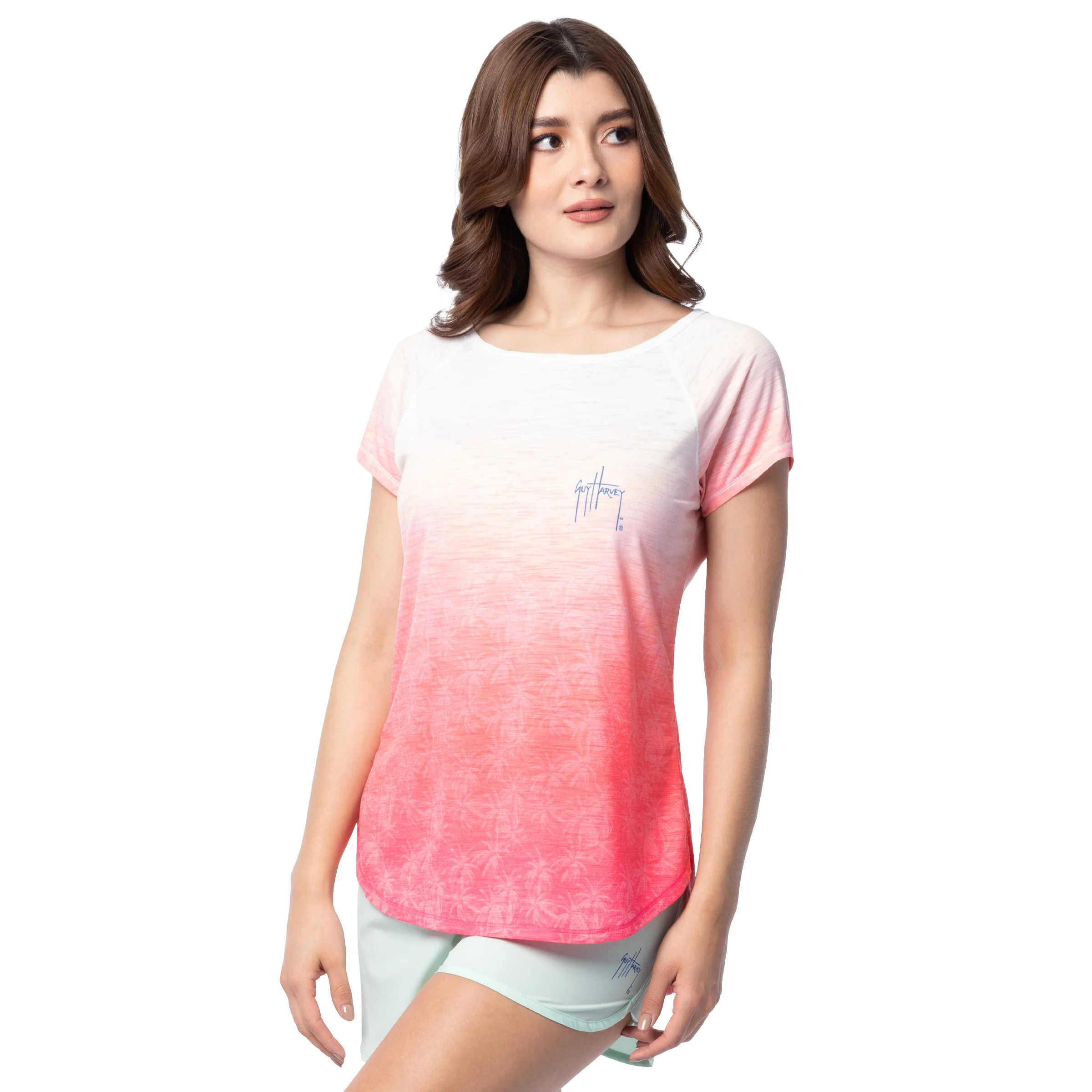 Short Sleeve Slub Tee - Paradise Floral - Image 2