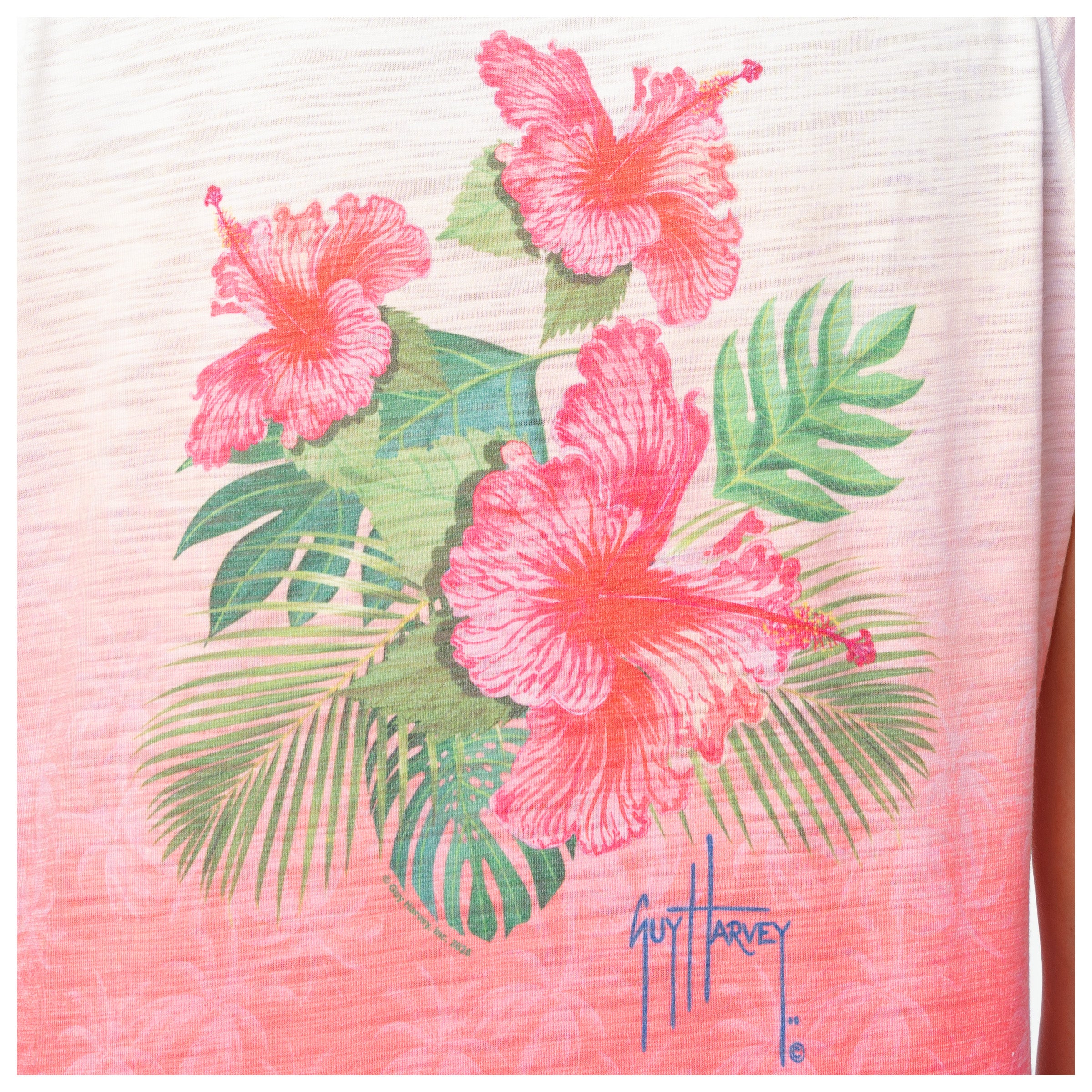 Short Sleeve Slub Tee - Paradise Floral - Image 3