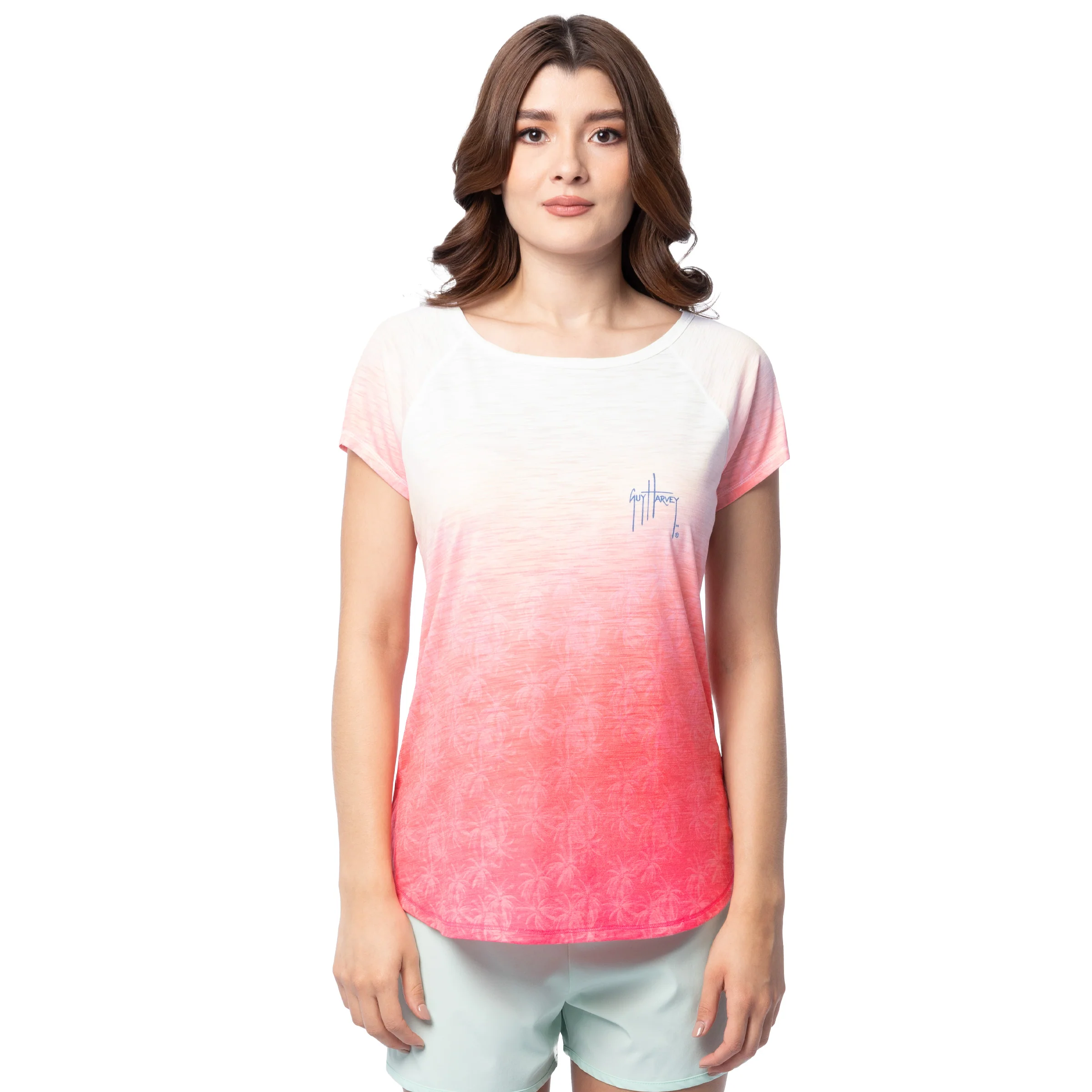 Short Sleeve Slub Tee - Paradise Floral - Image 4