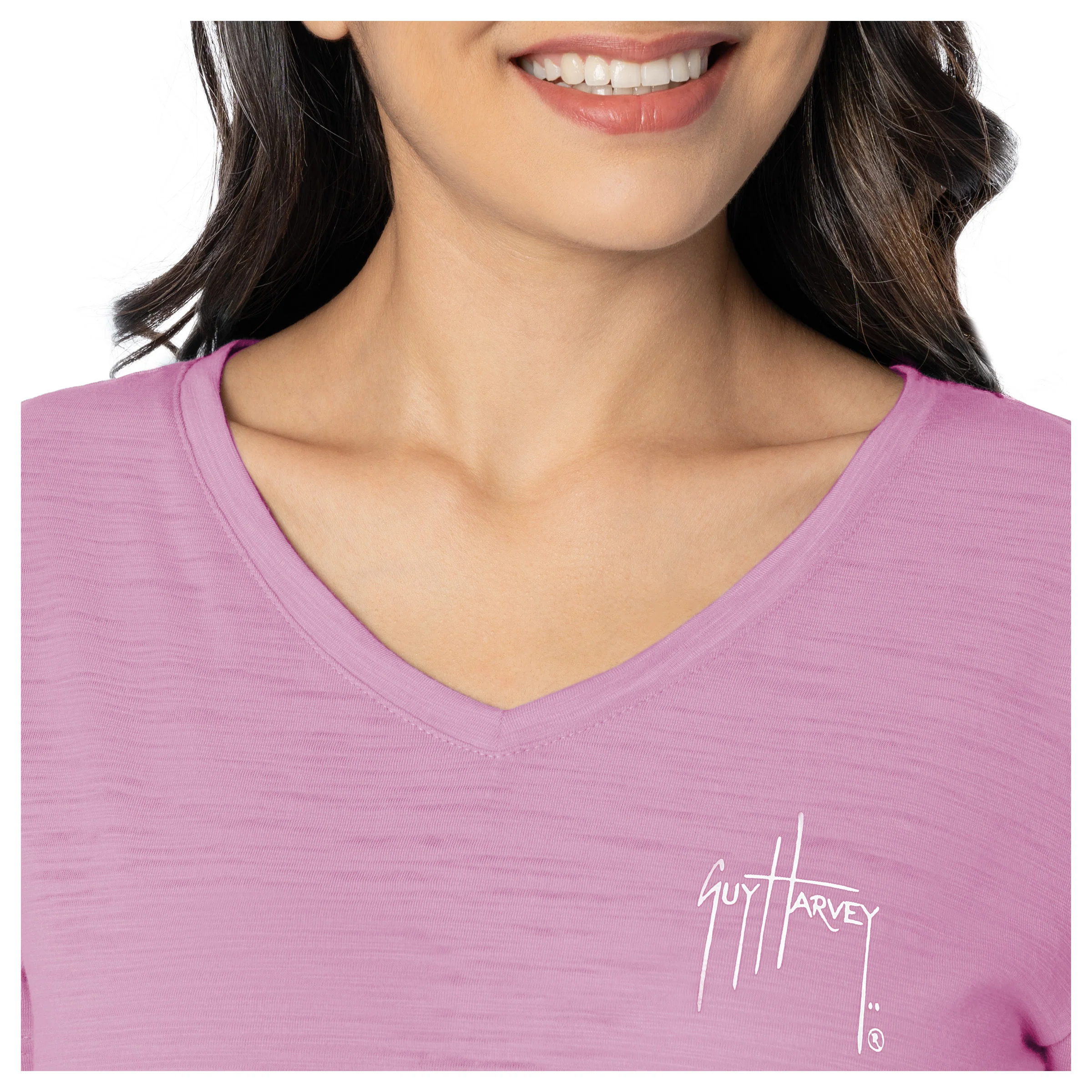 Women's Sea Species Relaxed V-Neck Top - Image 4
