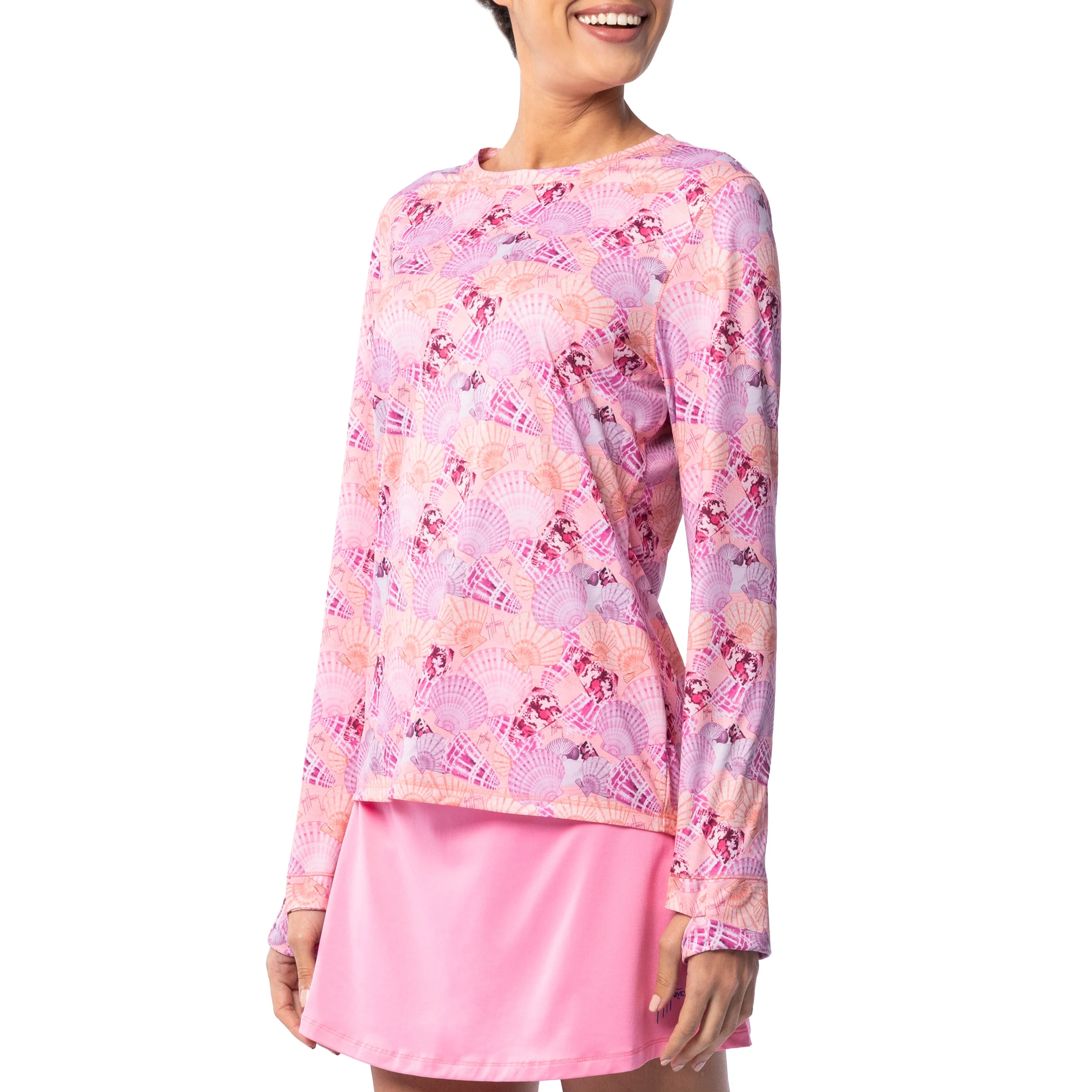 Women's Shell Collector Long Sleeve Sun Protection Shirt - Image 5