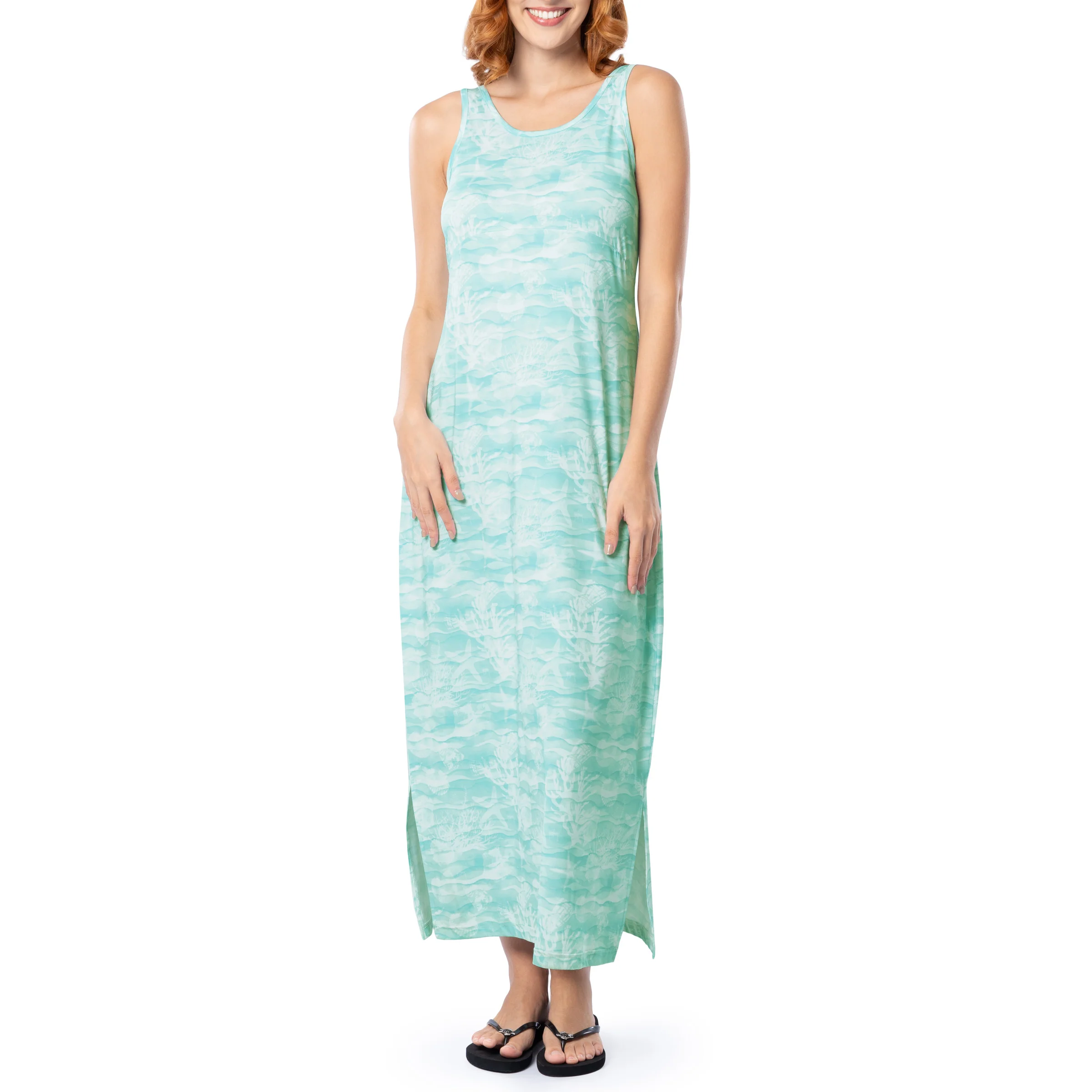 Women's Shell Wave Maxi Dress - Image 3