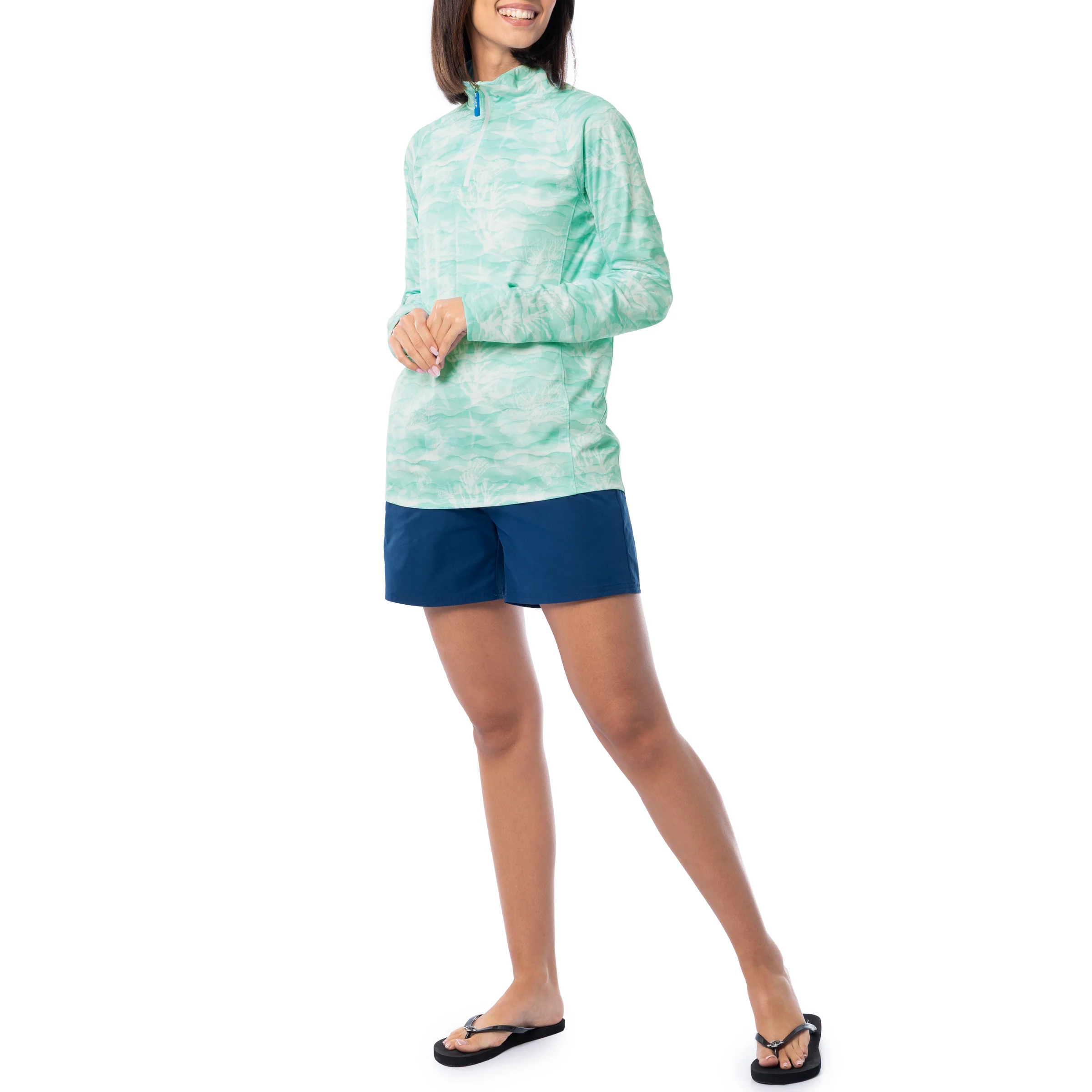 Women's Shell Wave Performance Quarter Zip - Image 7