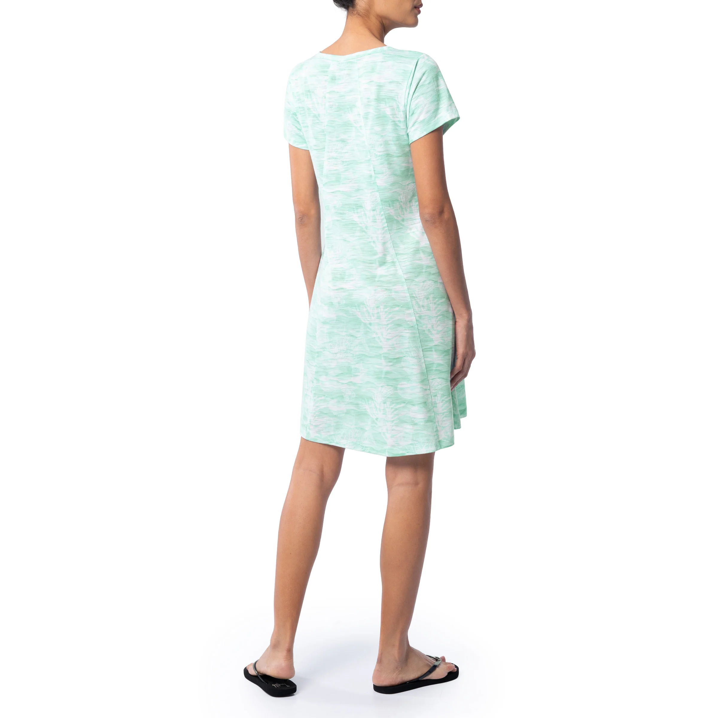 Women's Shell Wave Scoop Dress - Image 2