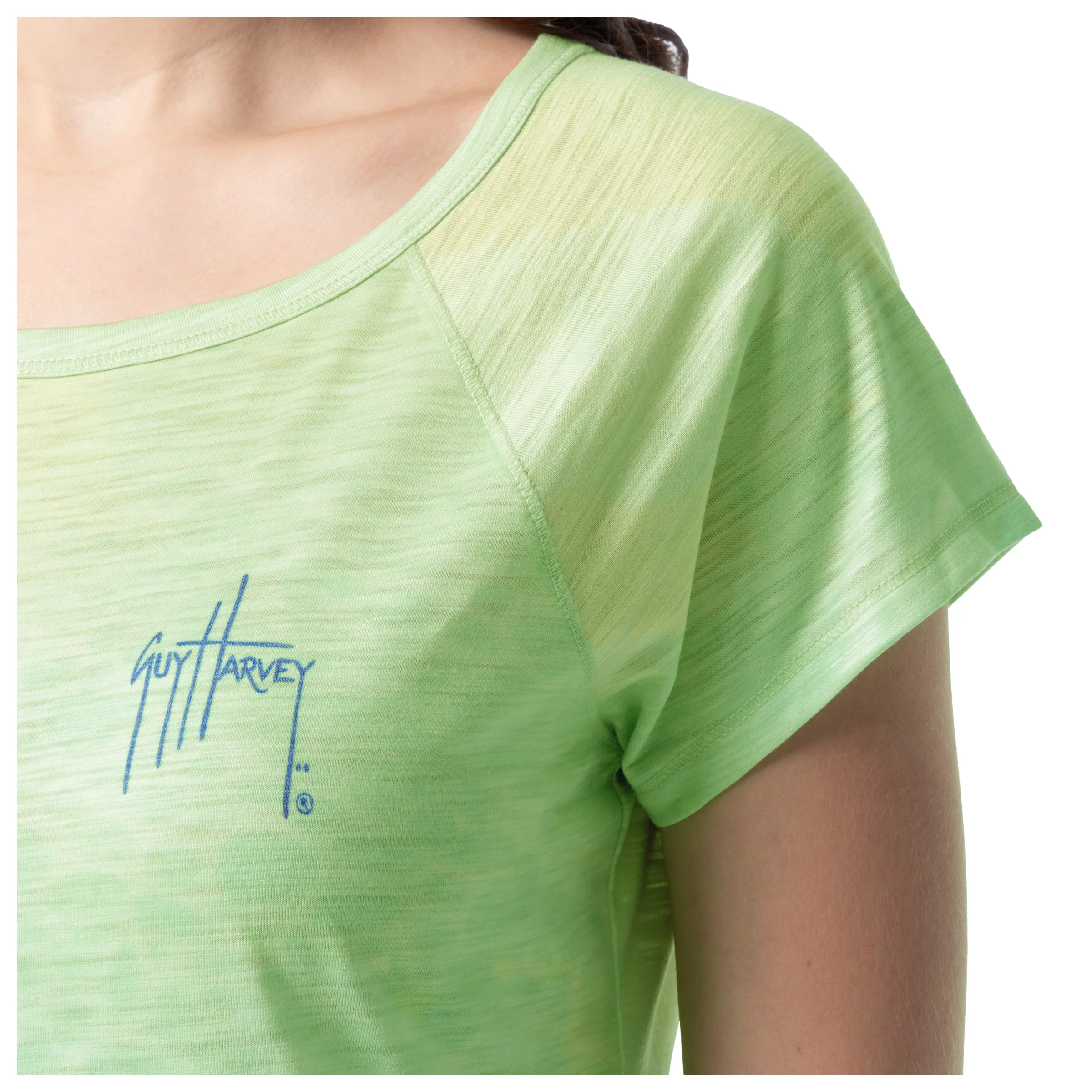 Short Sleeve Slub Tee - Splash Dolphin - Image 4
