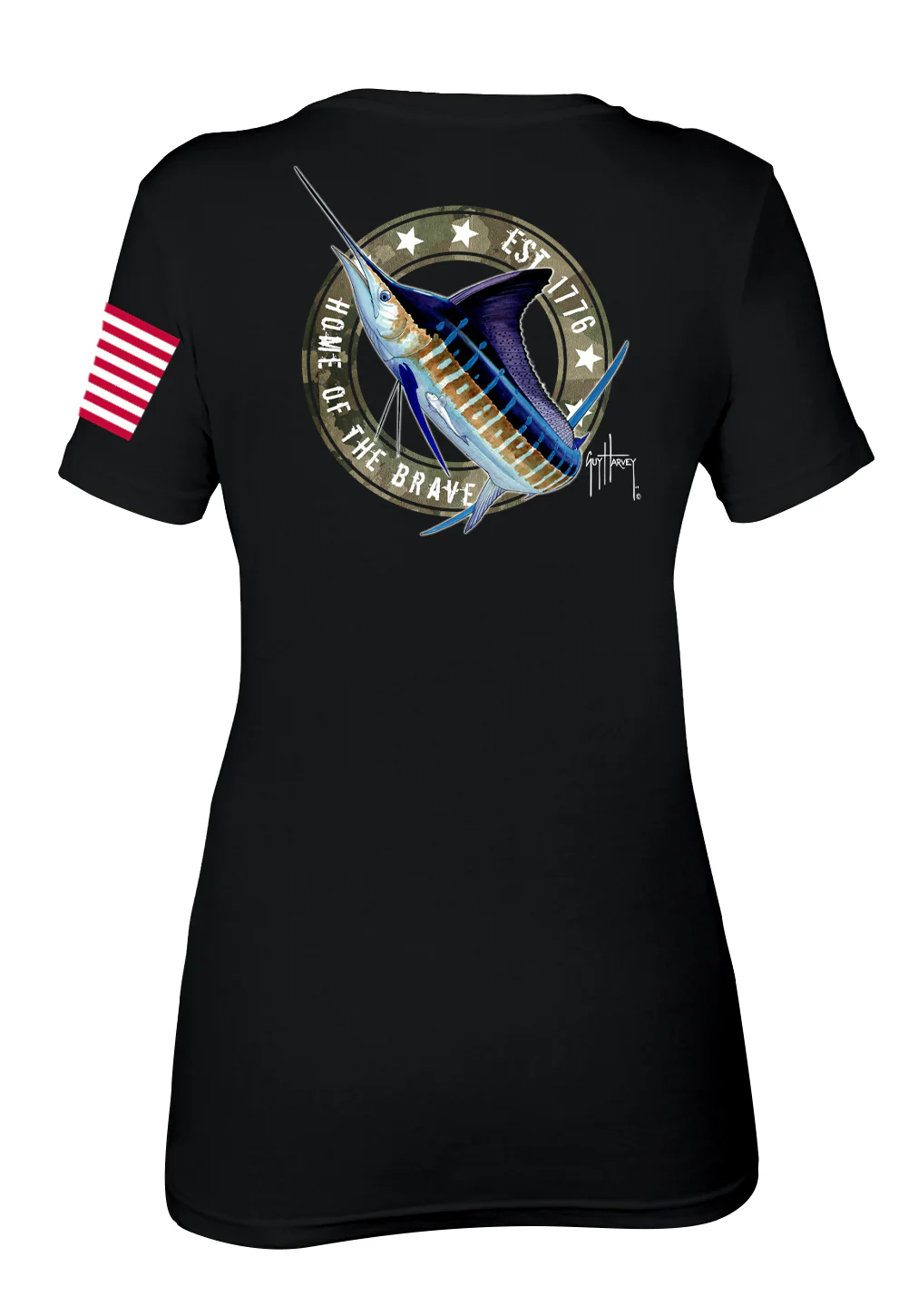 Ladies Veterans Day V-Neck Shirt