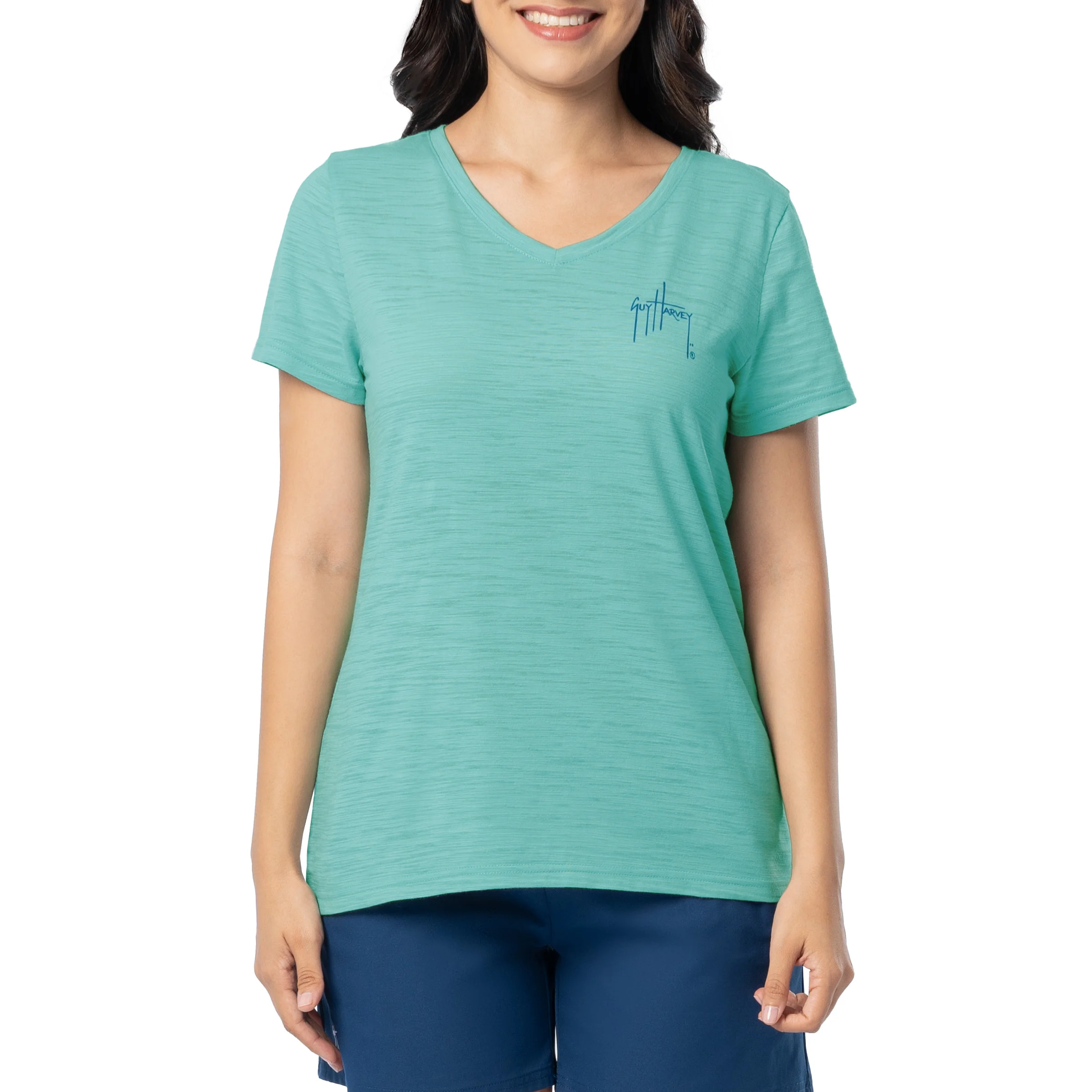 Women's Vintage GH Relaxed V-Neck Top - Image 2