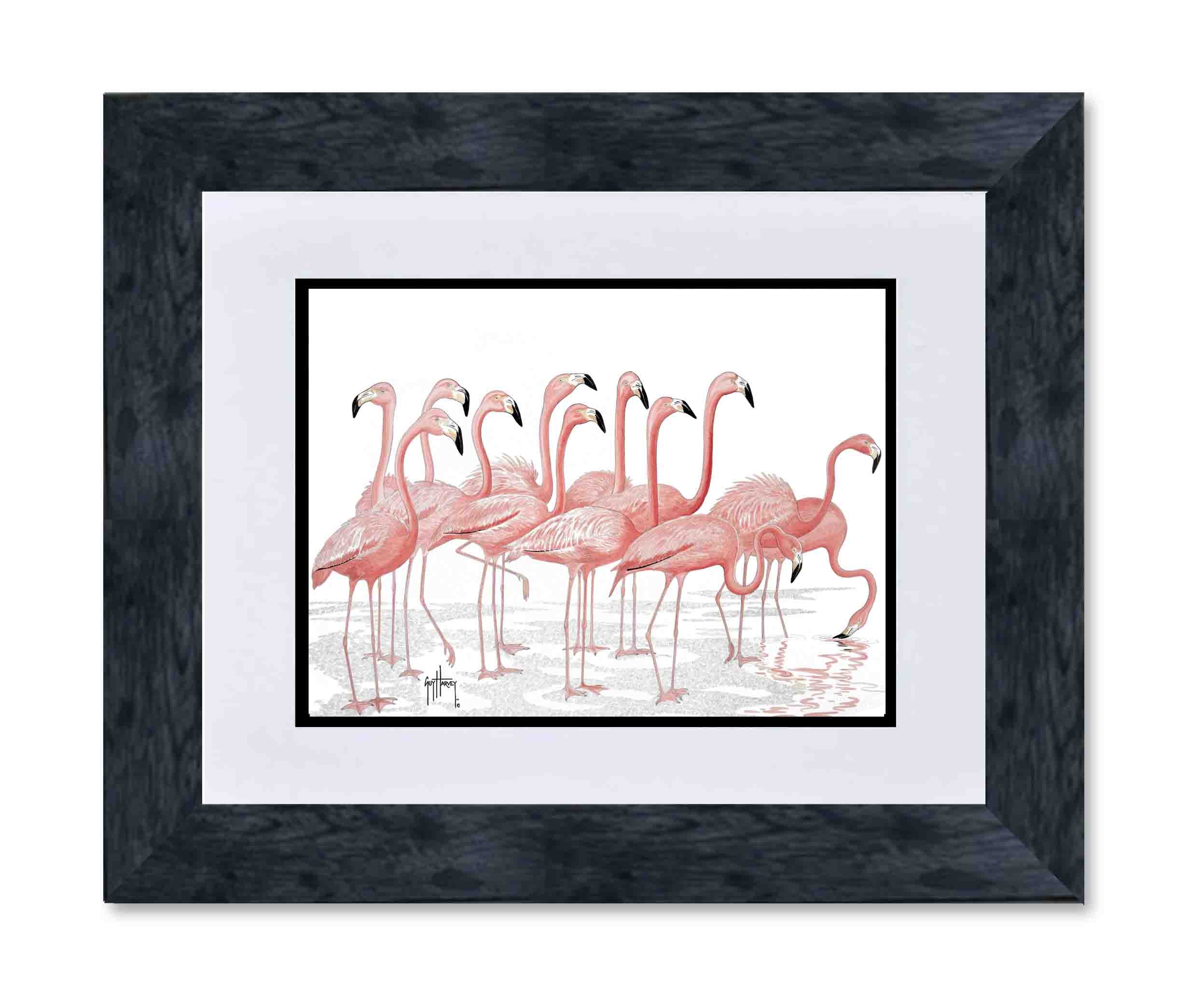 "Let's Fla-Mingle" Limited Edition Print