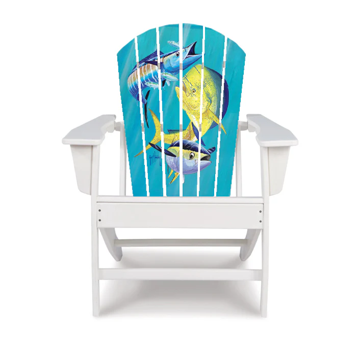 Mahi, Wahoo, Tuna Adirondack Chair - Image 2
