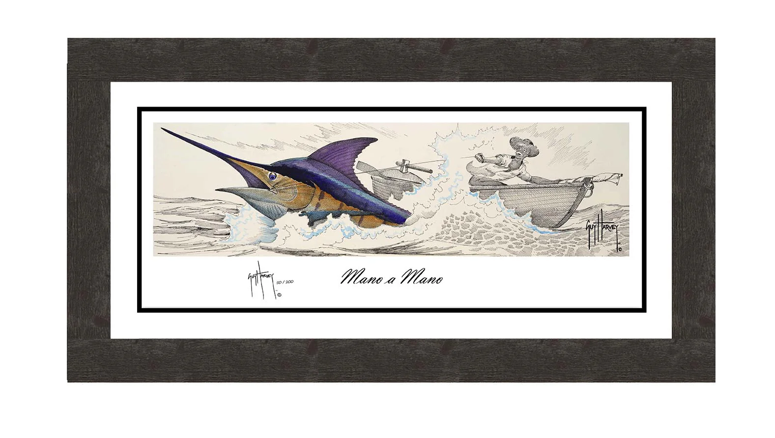 "Mano A Mano" Limited Edition Lithograph - Image 2