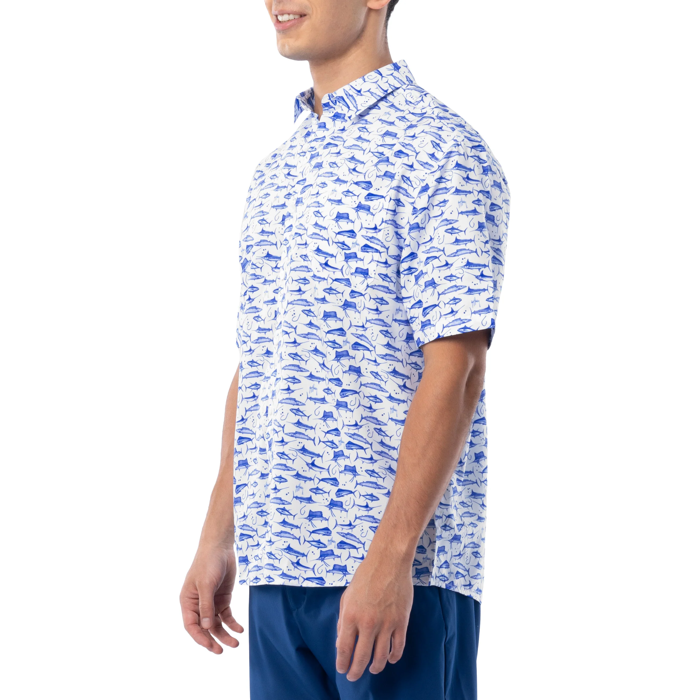 Men's AO Slam Performance Fishing Shirt - Image 6