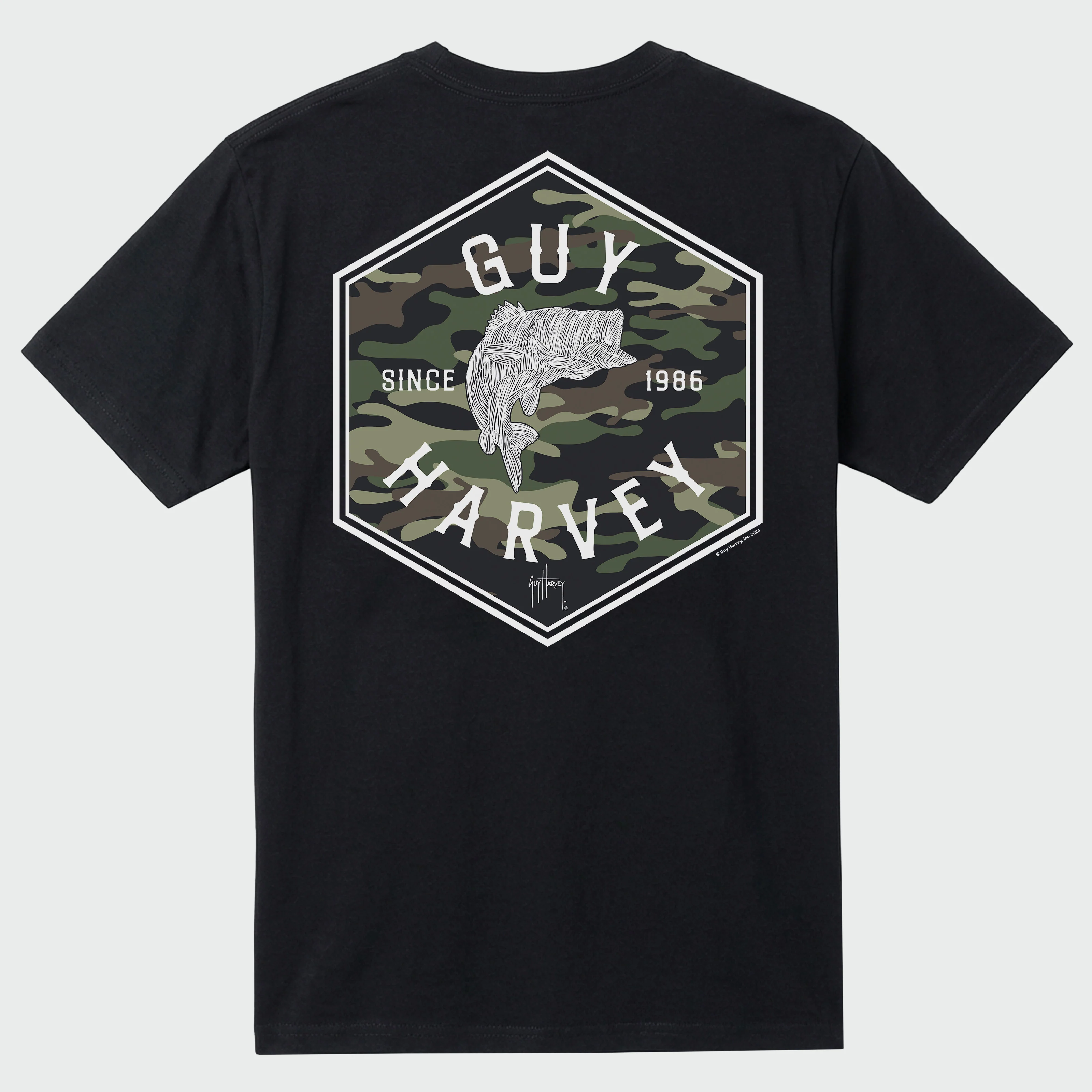 HarborLite Pocket Tee - Camo Hex