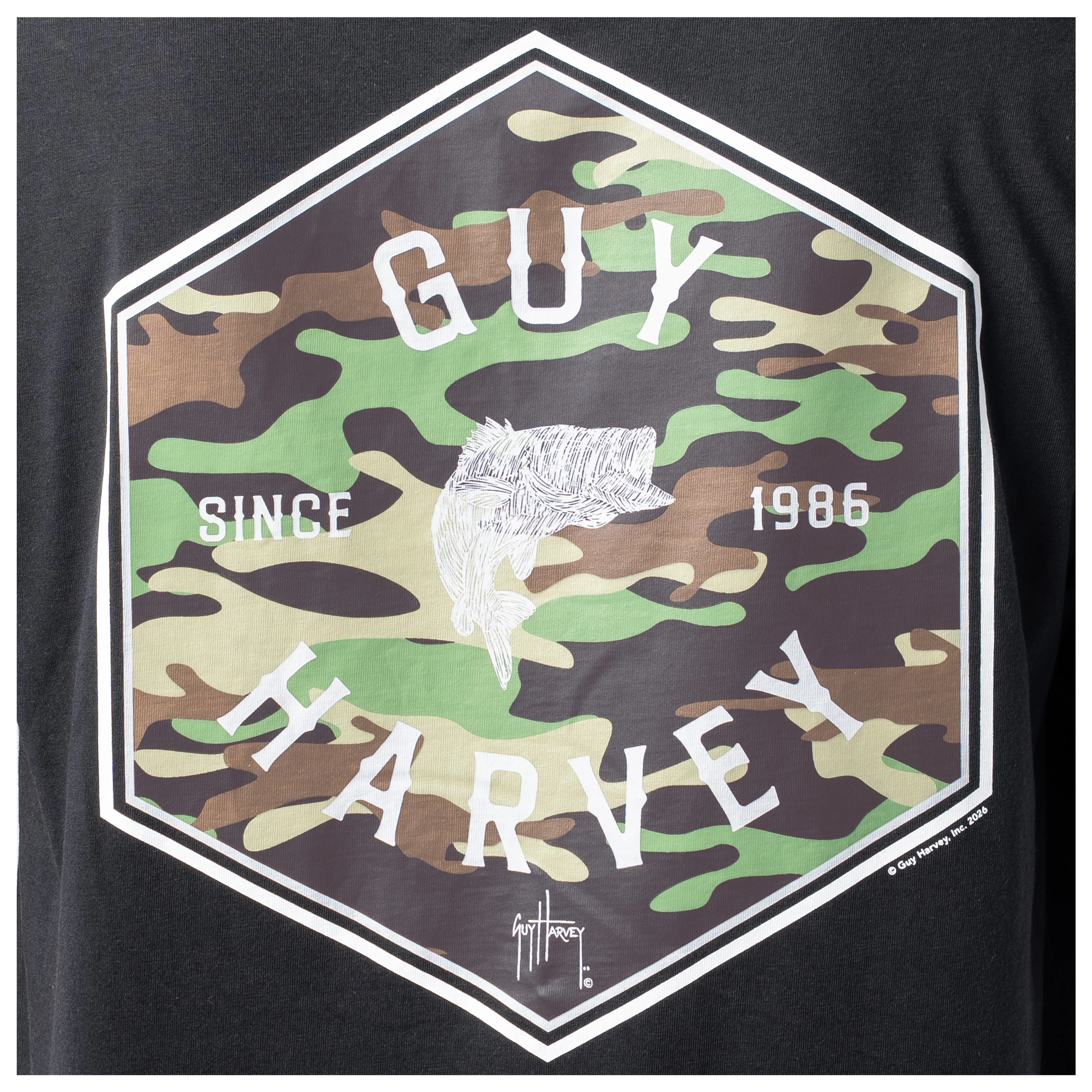 HarborLite Pocket Tee - Camo Hex - Image 3