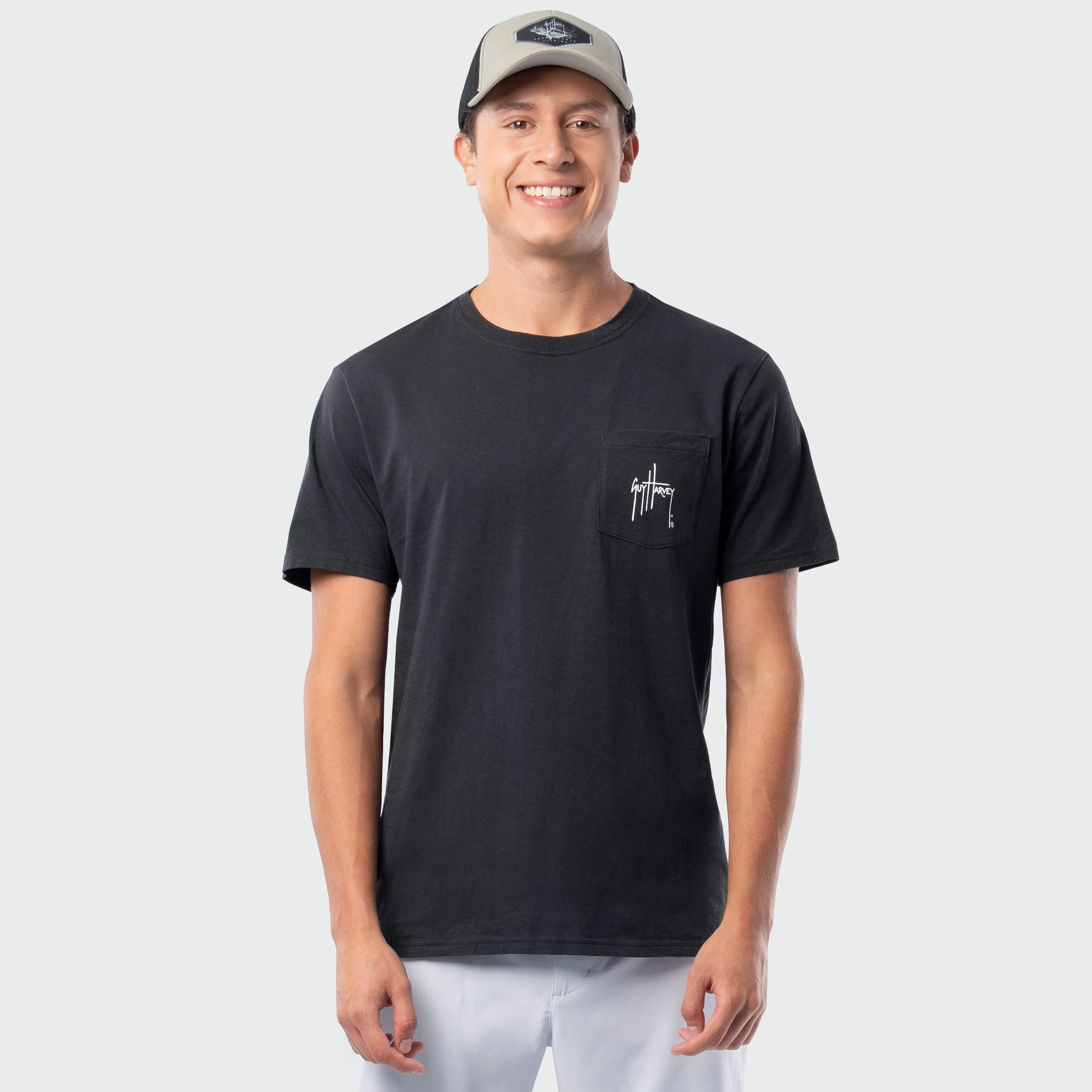 HarborLite Pocket Tee - Camo Hex - Image 4