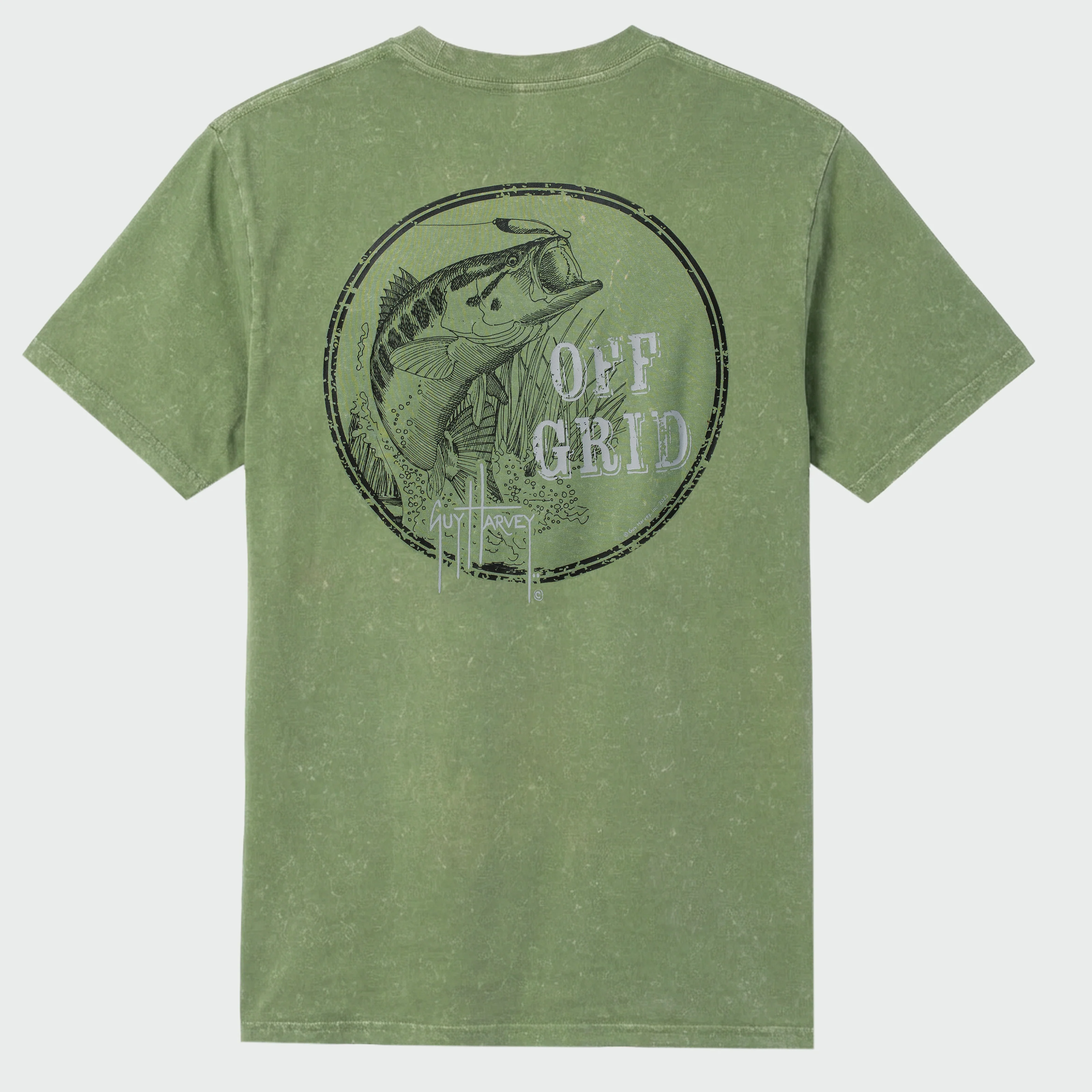 Coastal Wash Pocket Tee - Off Grid Bass