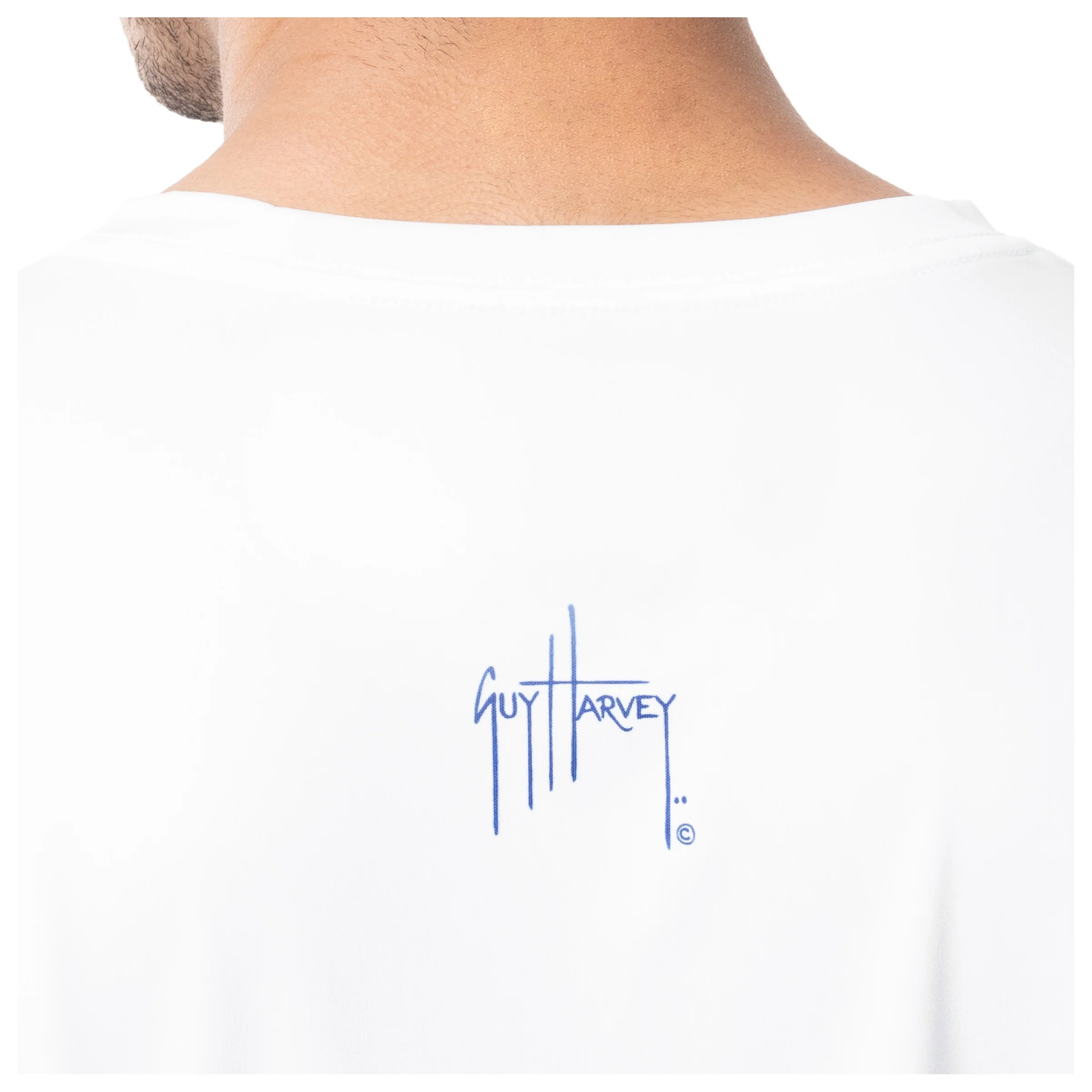 Men's Big Blue Long Sleeve Performance Shirt - Image 8
