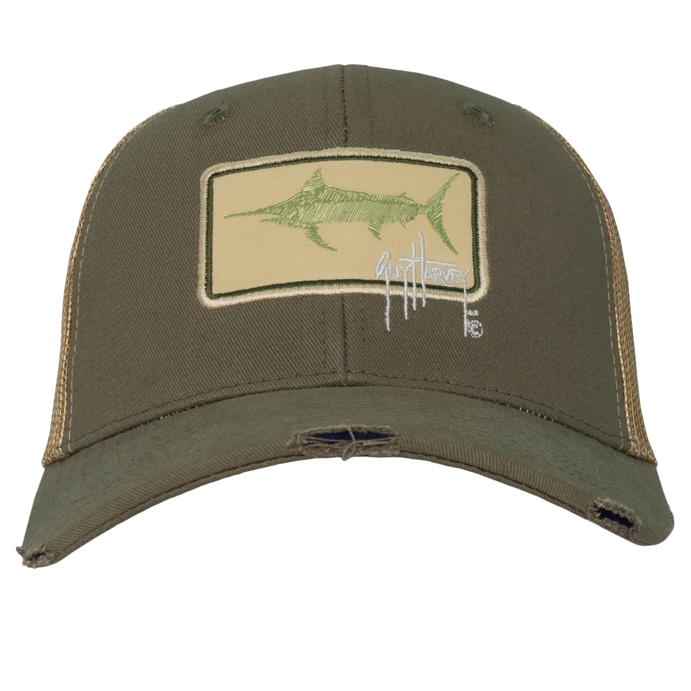 Men's Billfish Patch Mesh Trucker - Image 3
