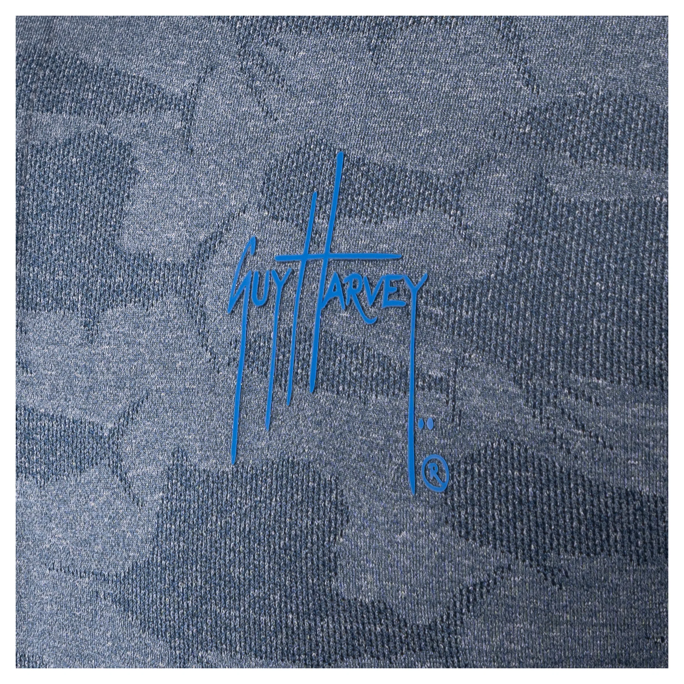 Men's Short Sleeve Bluewater Slam Jacquard Polo Shirt - Image 5