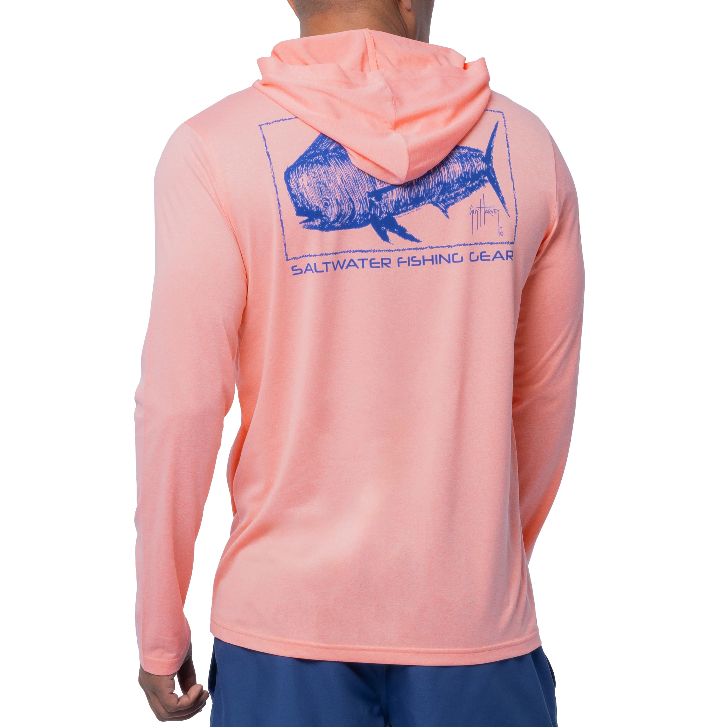 Men's Boxed Mahi Performance Fishing Hoodie - Image 4