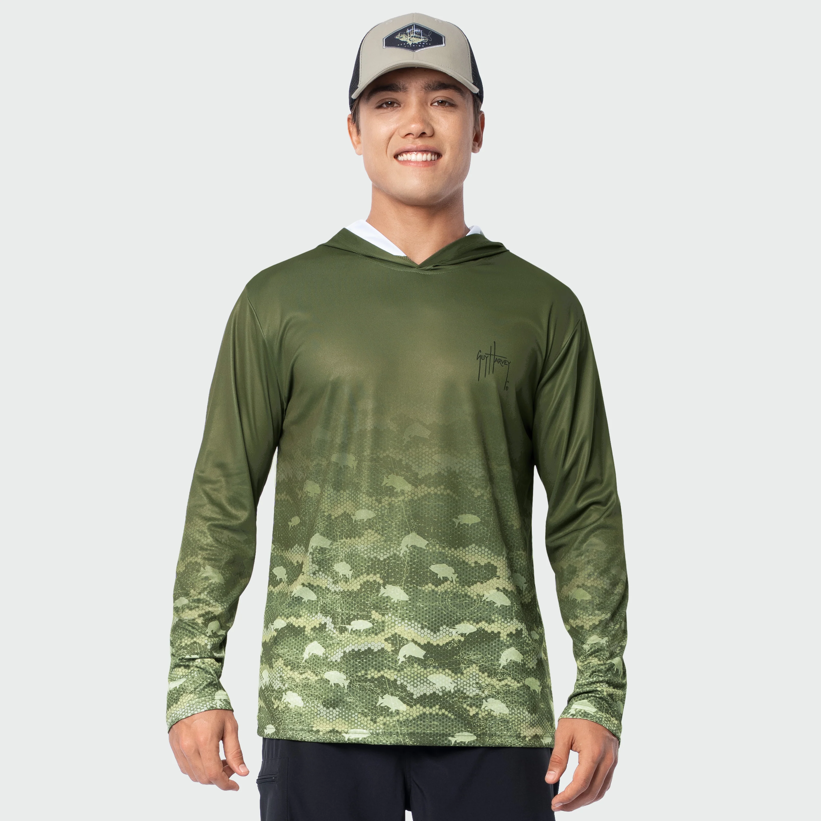 Eco Cast Sun Protection Hoodie - Brackish Bottom - Image 2