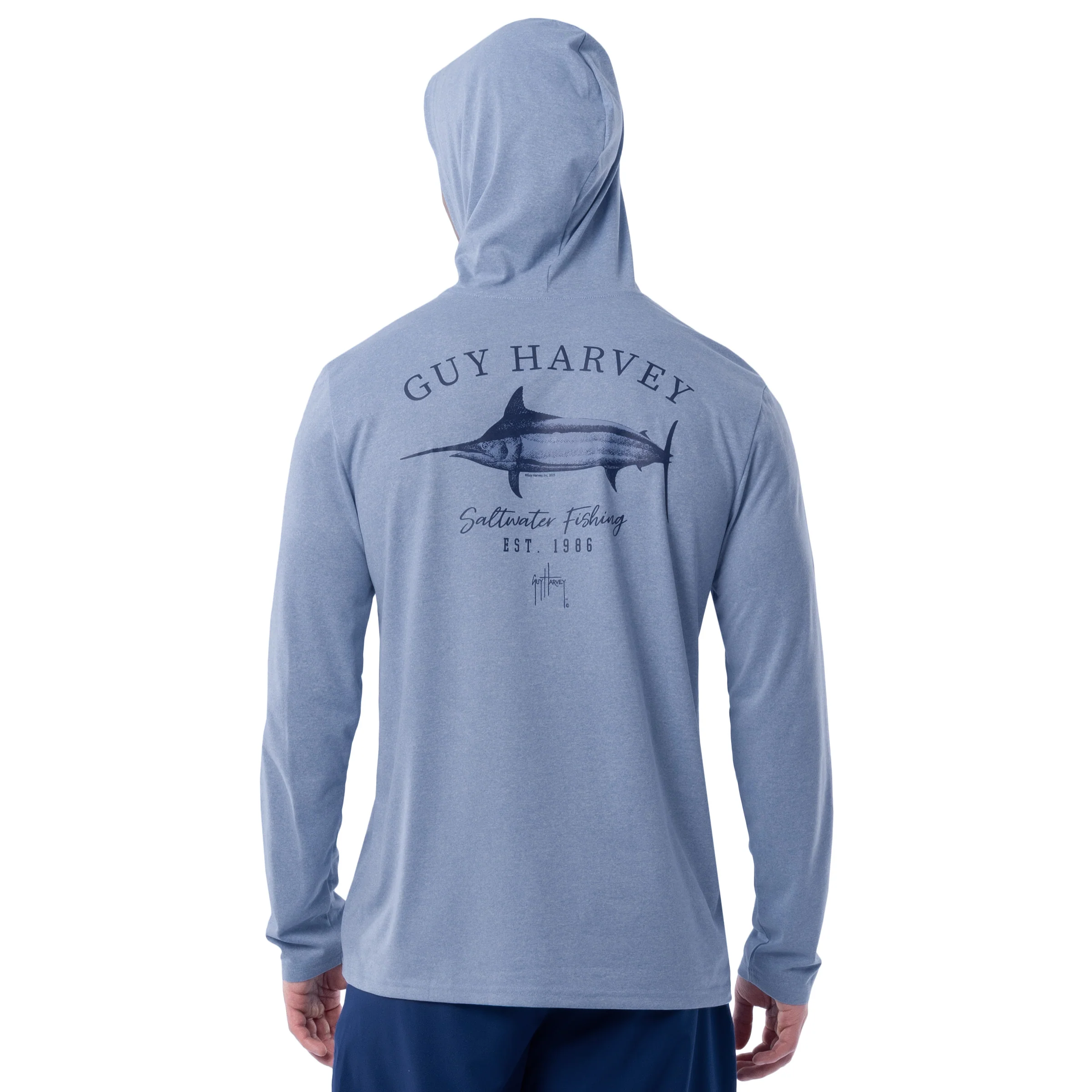 Performance Hoodie - Collegiate Marlin
