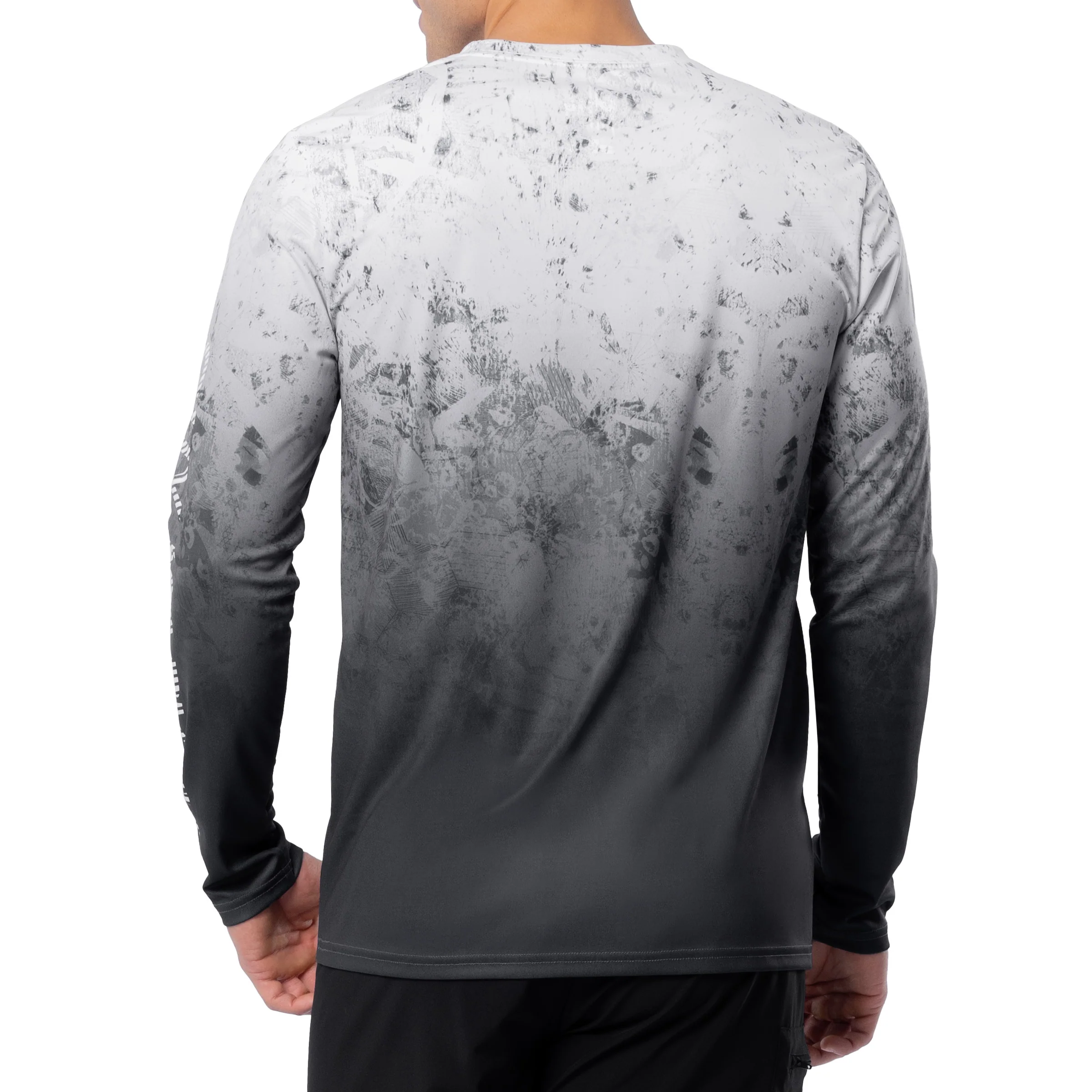 Performance Sun Protection Crew - Dark Whitecap Camo - Image 2