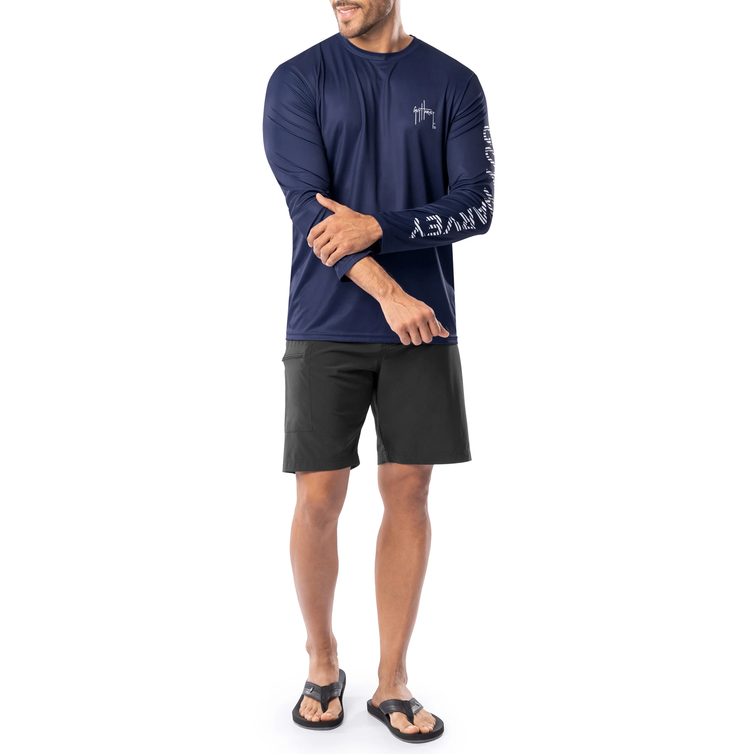 Performance Sun Protection Crew - Diamond Blue - Image 8