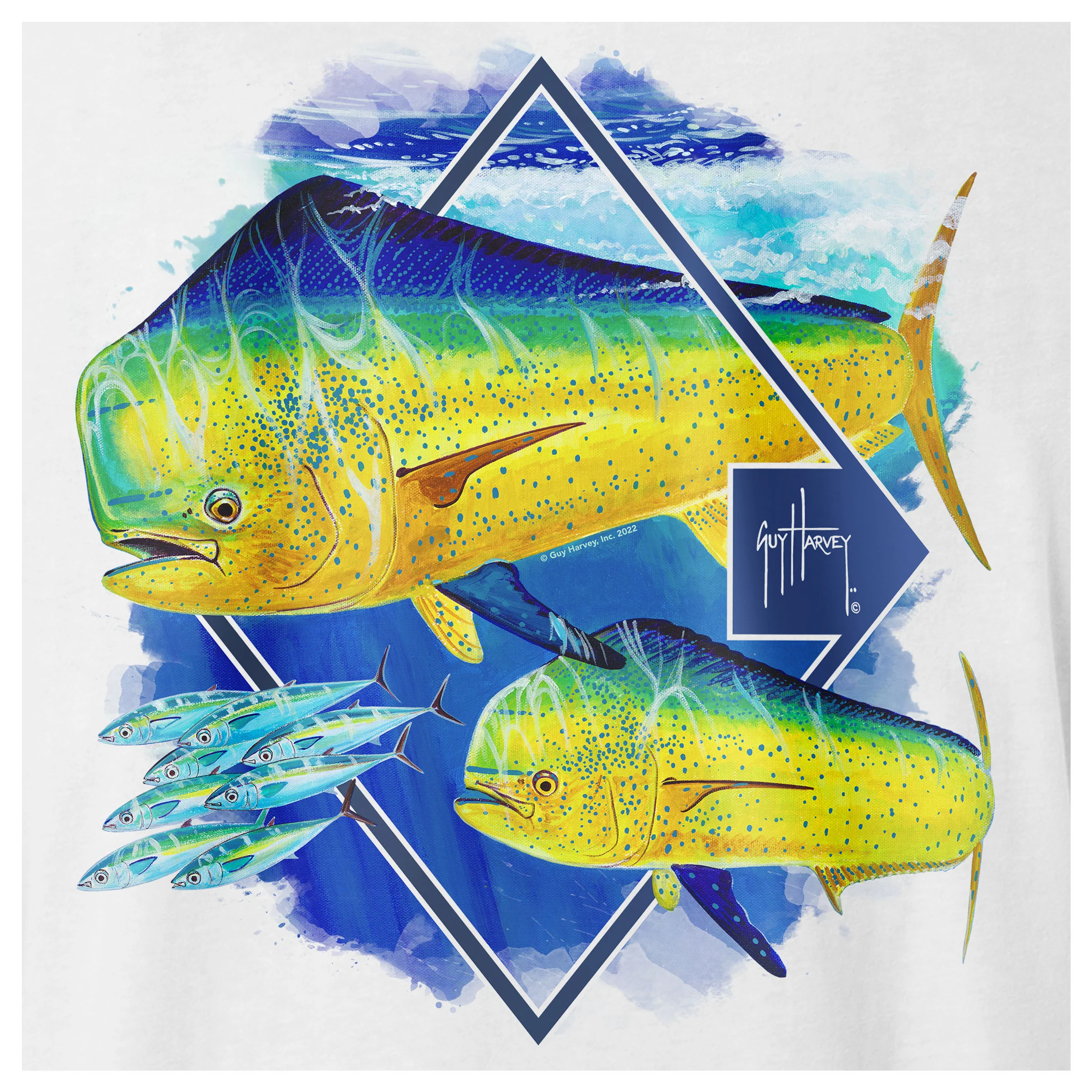 Men's Diamond Cut Long Sleeve T-Shirt - Image 3