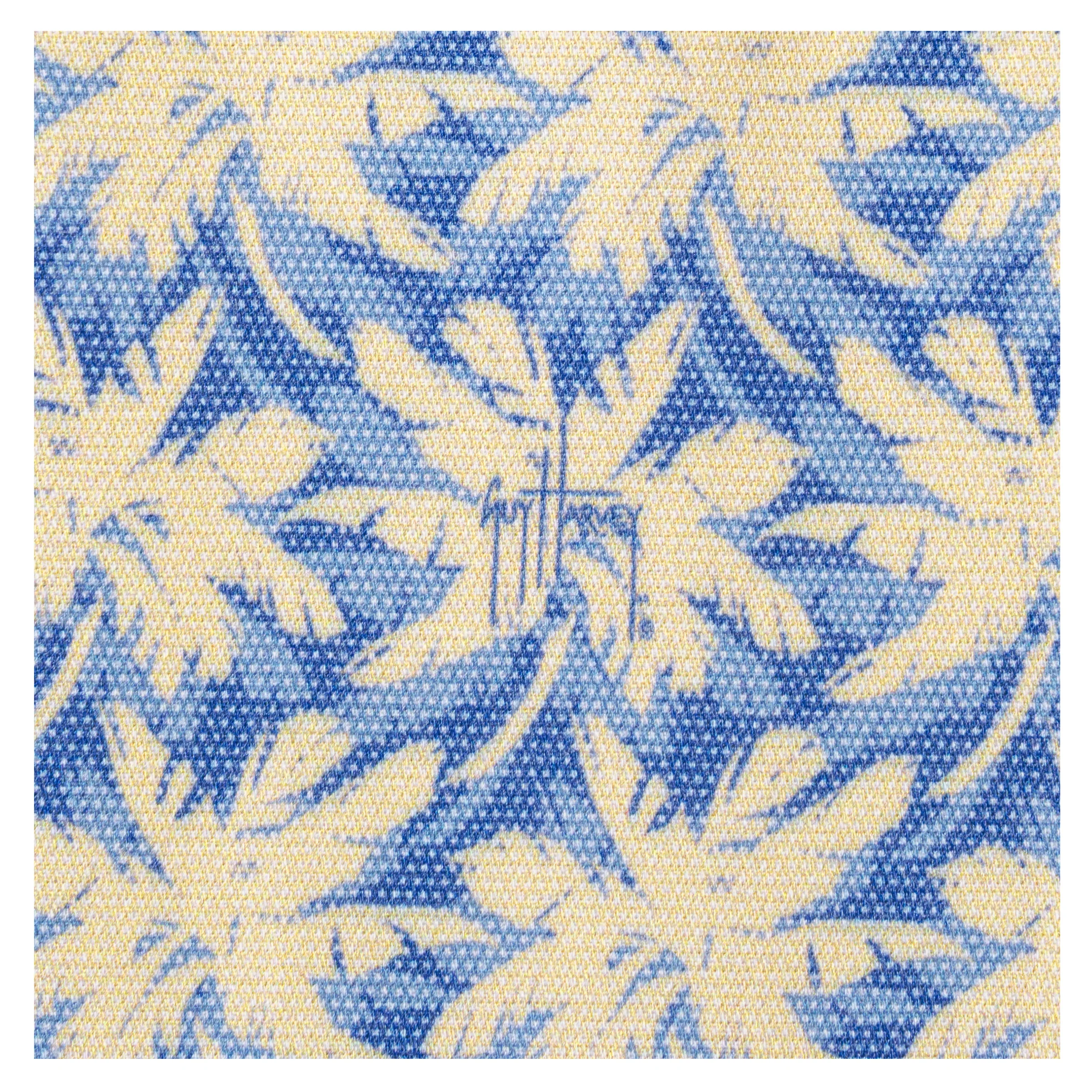 Island Ease Resort Shirt - Dot Palm - Image 4