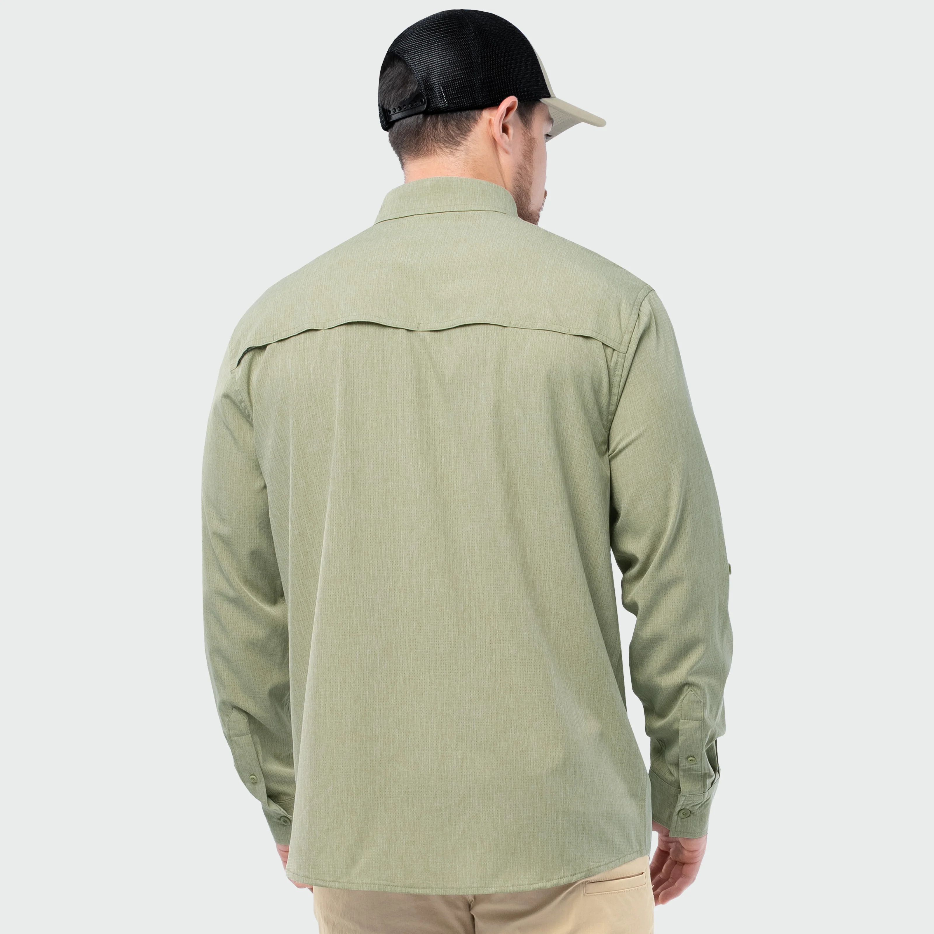 Eco Angler Long Sleeve Fishing Shirt - Image 2