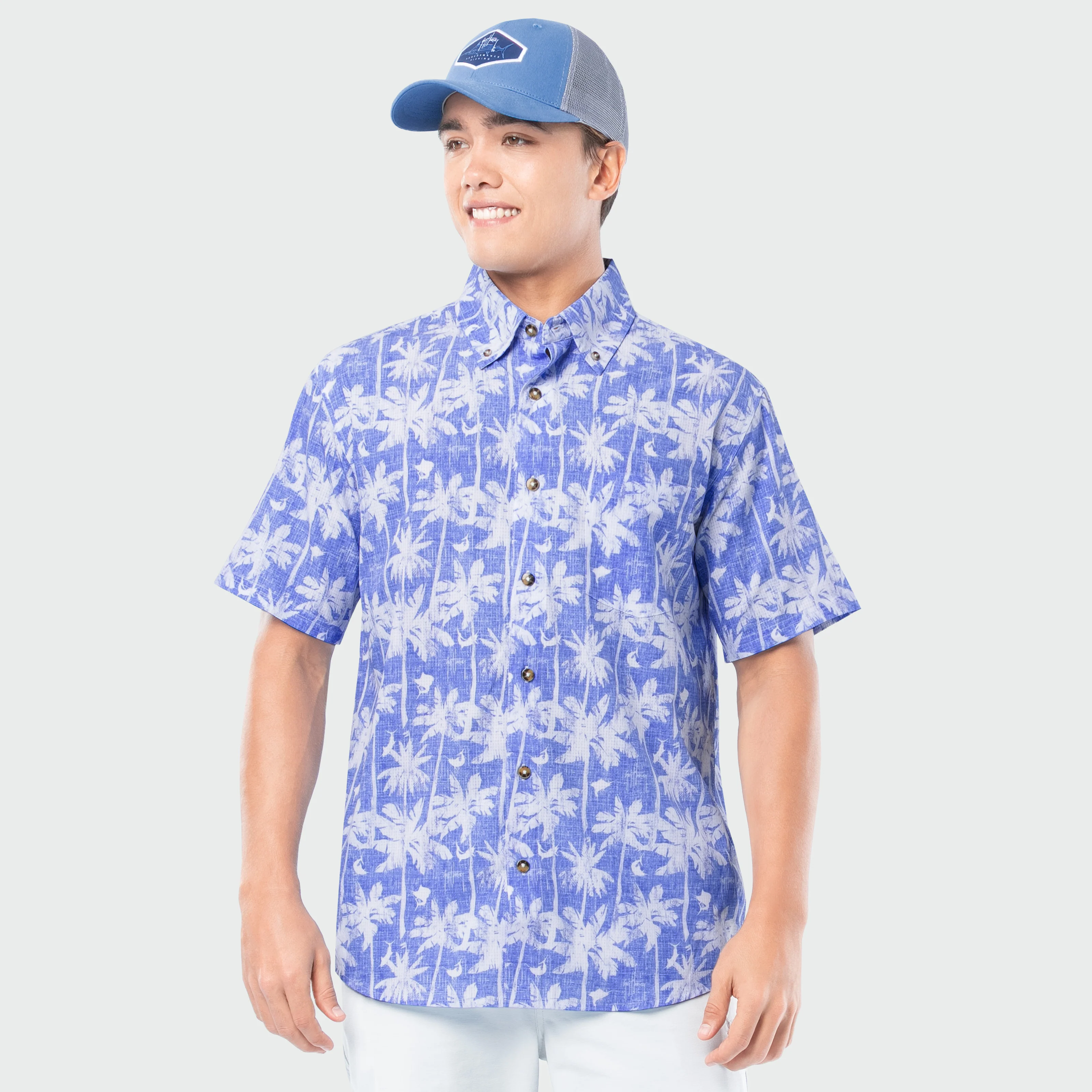 Eco Angler Fishing Shirt - Southern Palm