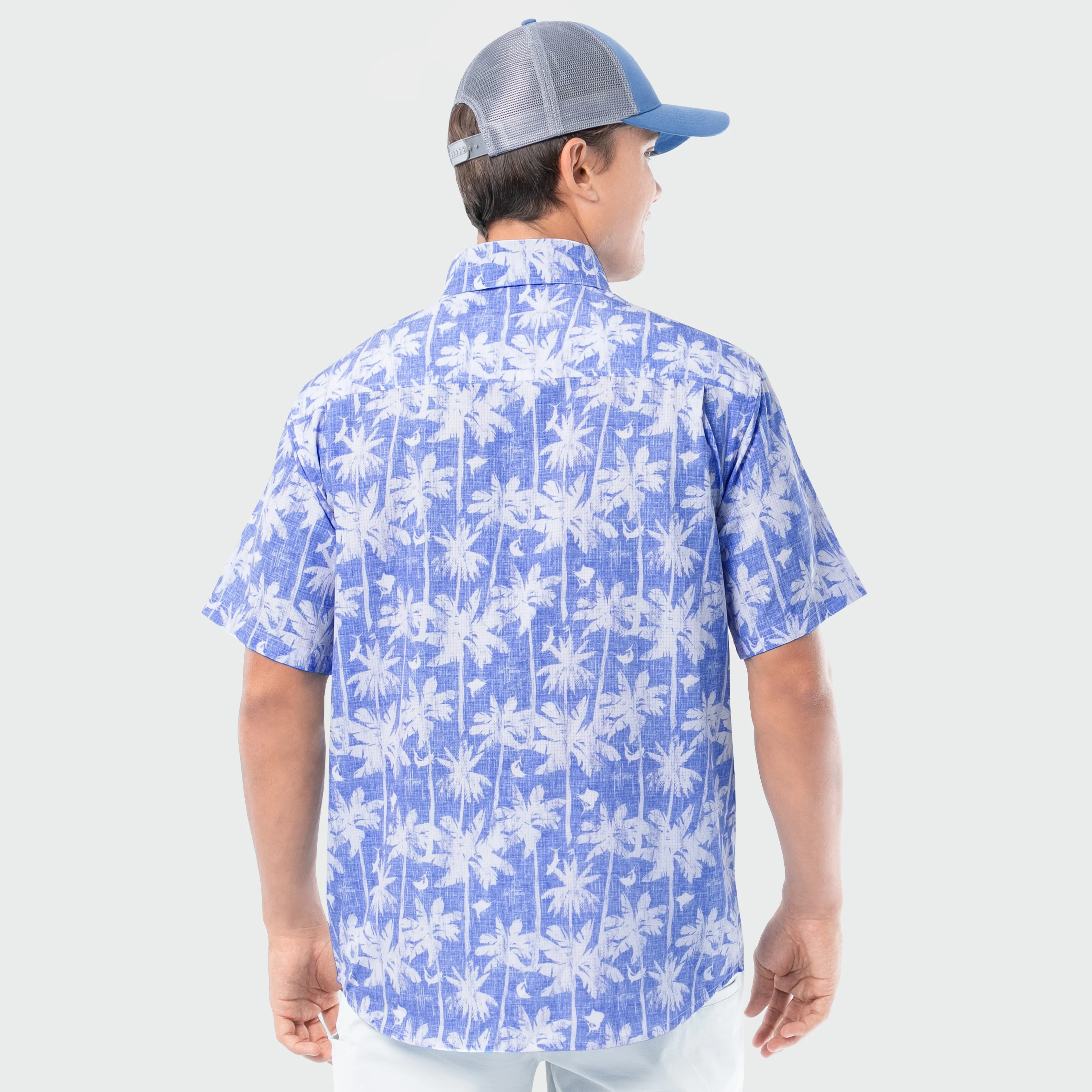 Eco Angler Fishing Shirt - Southern Palm - Image 2