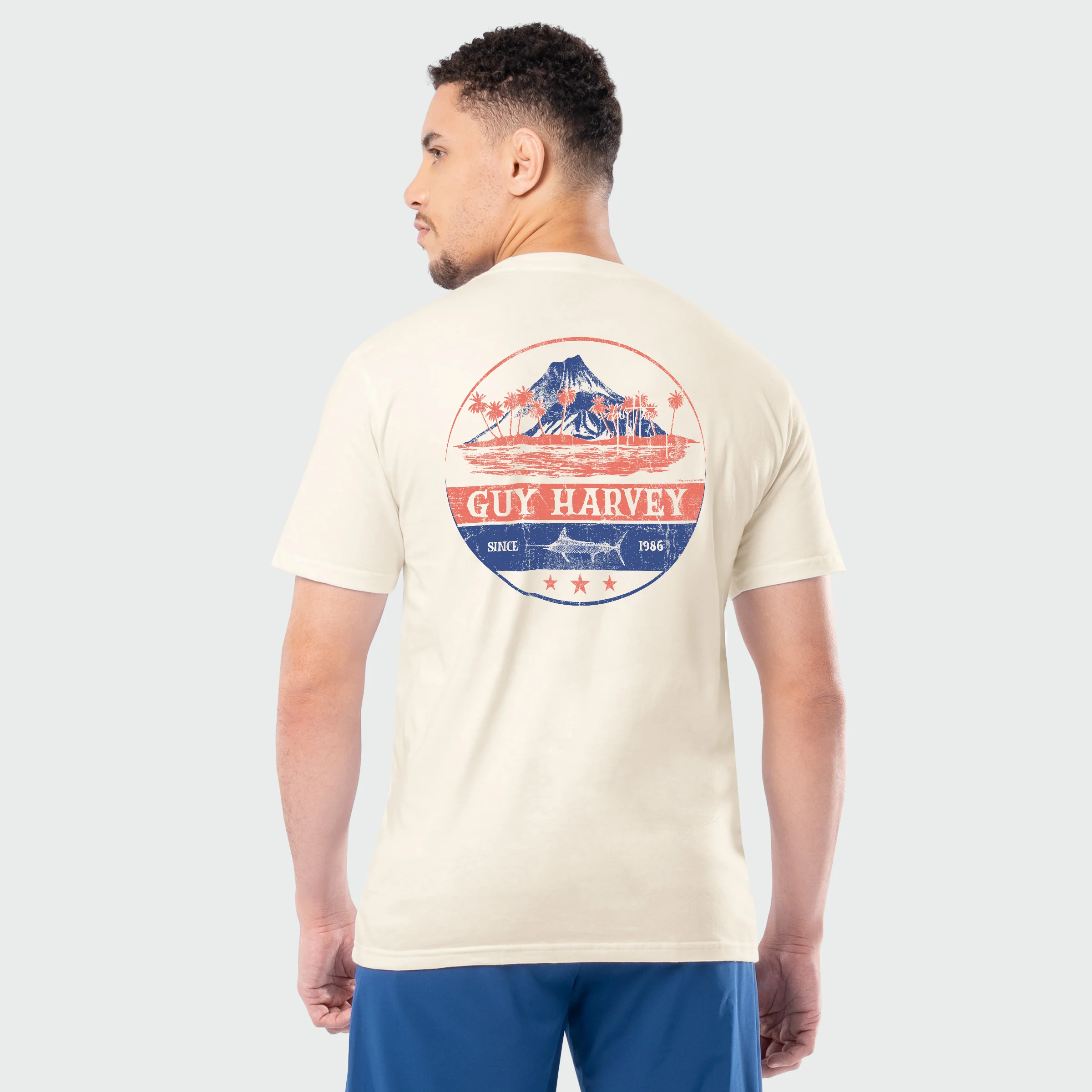 HarborLite Pocket Tee - Volcano - Image 2