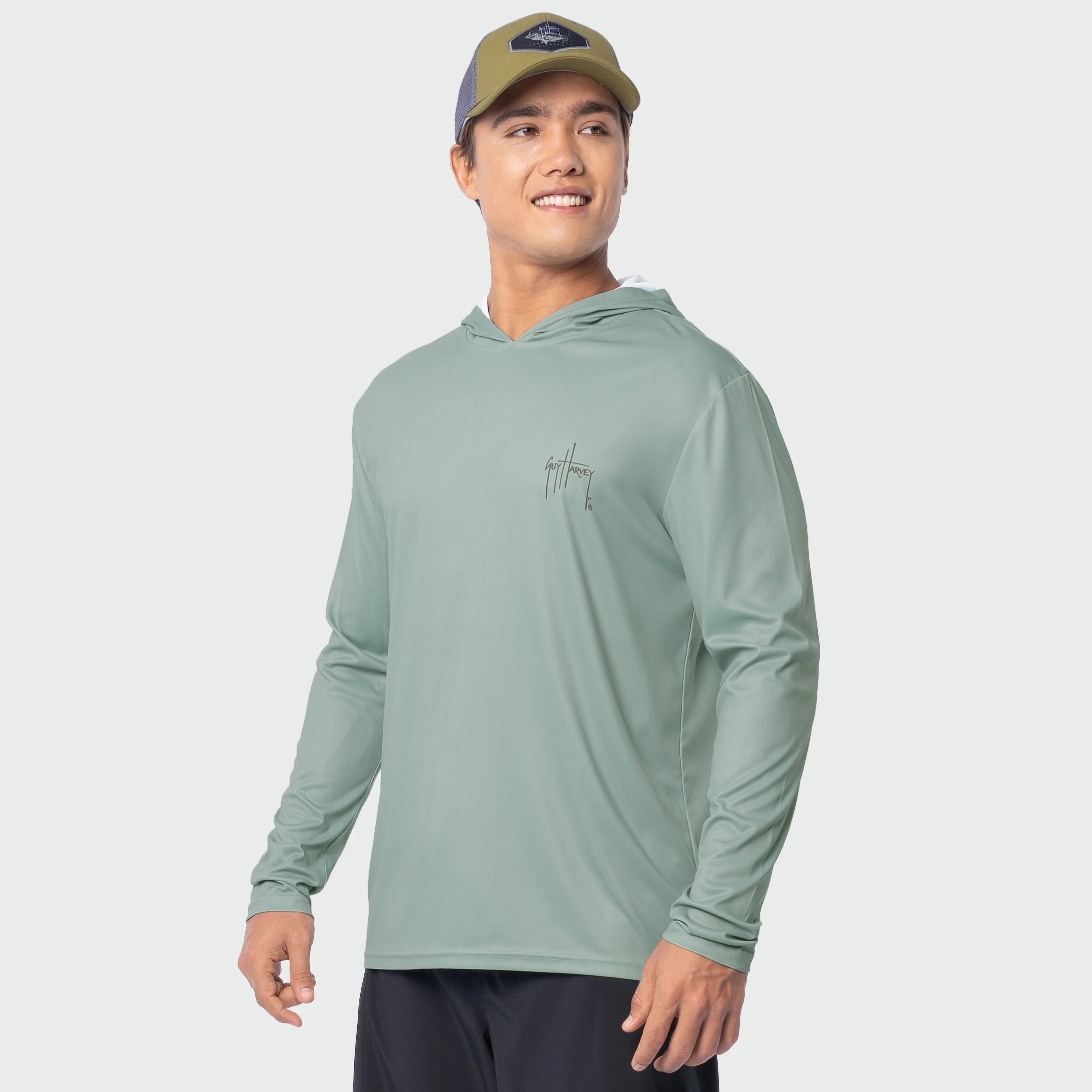Eco Cast Sun Protection Hoodie - Freshwater Camo - Image 7