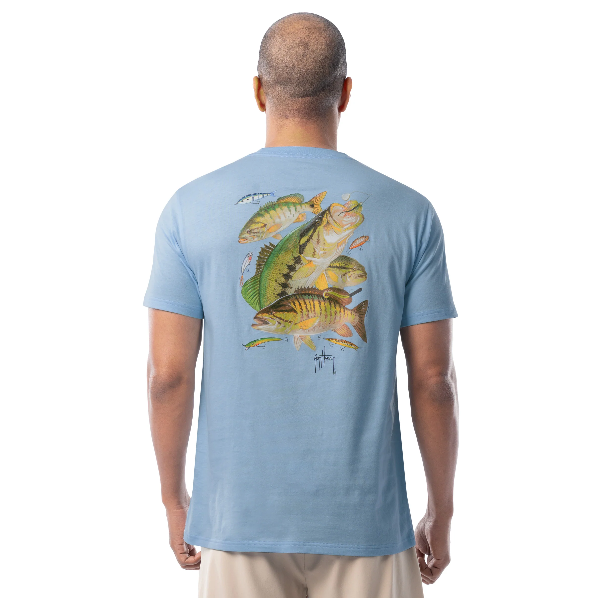 Lightweight Tee - Freshwater Collage