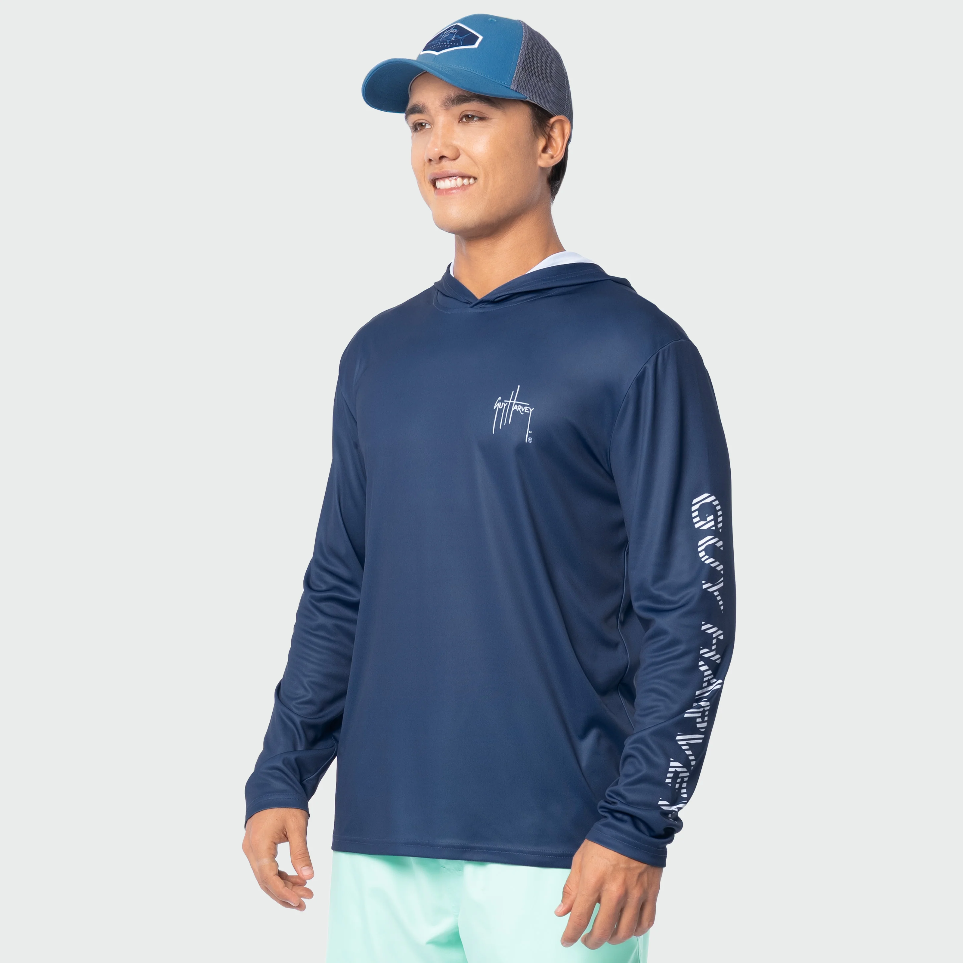 Eco Cast Sun Protection Hoodie - Gradient Bills - Image 8
