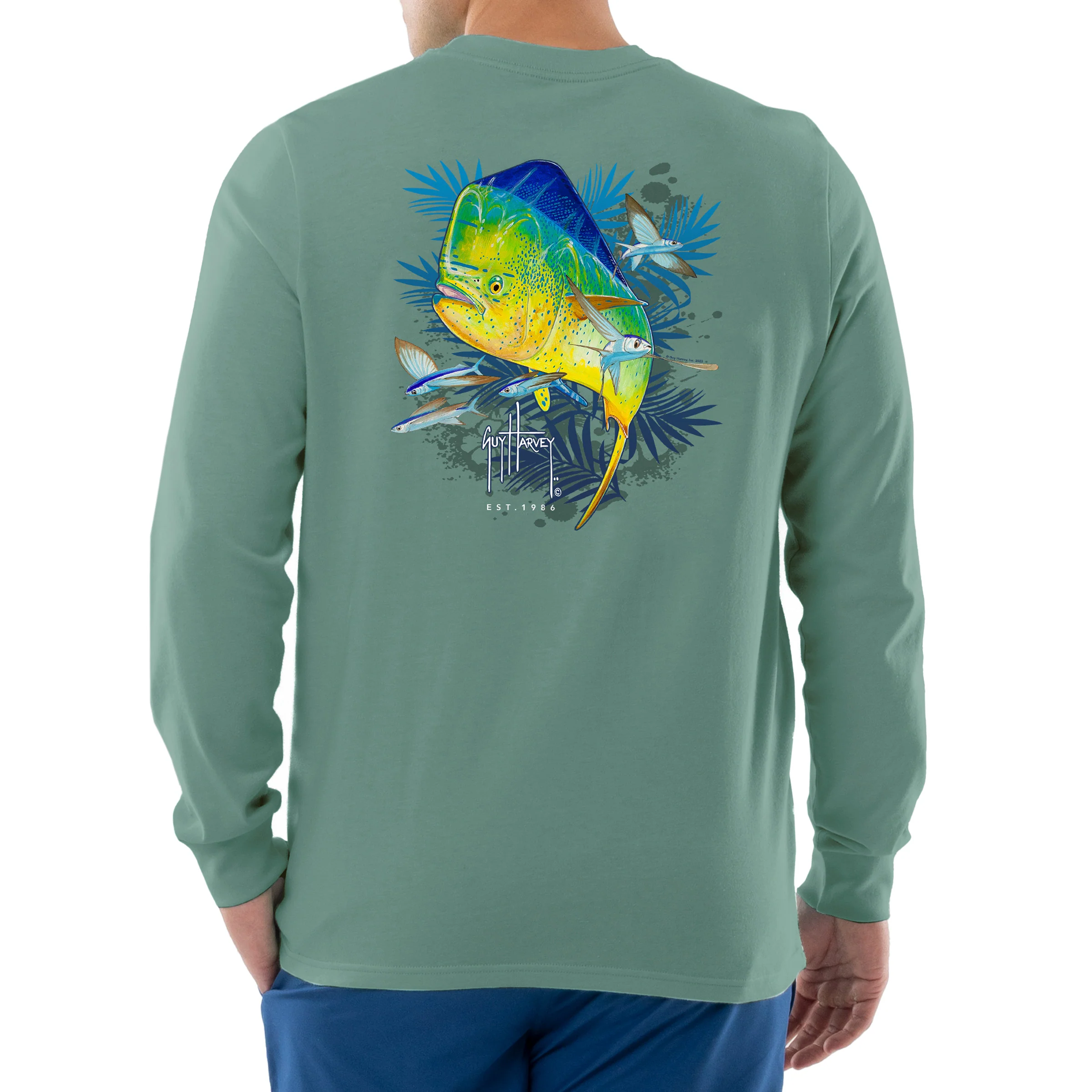 OG Long Sleeve Tee - Mahi Palms