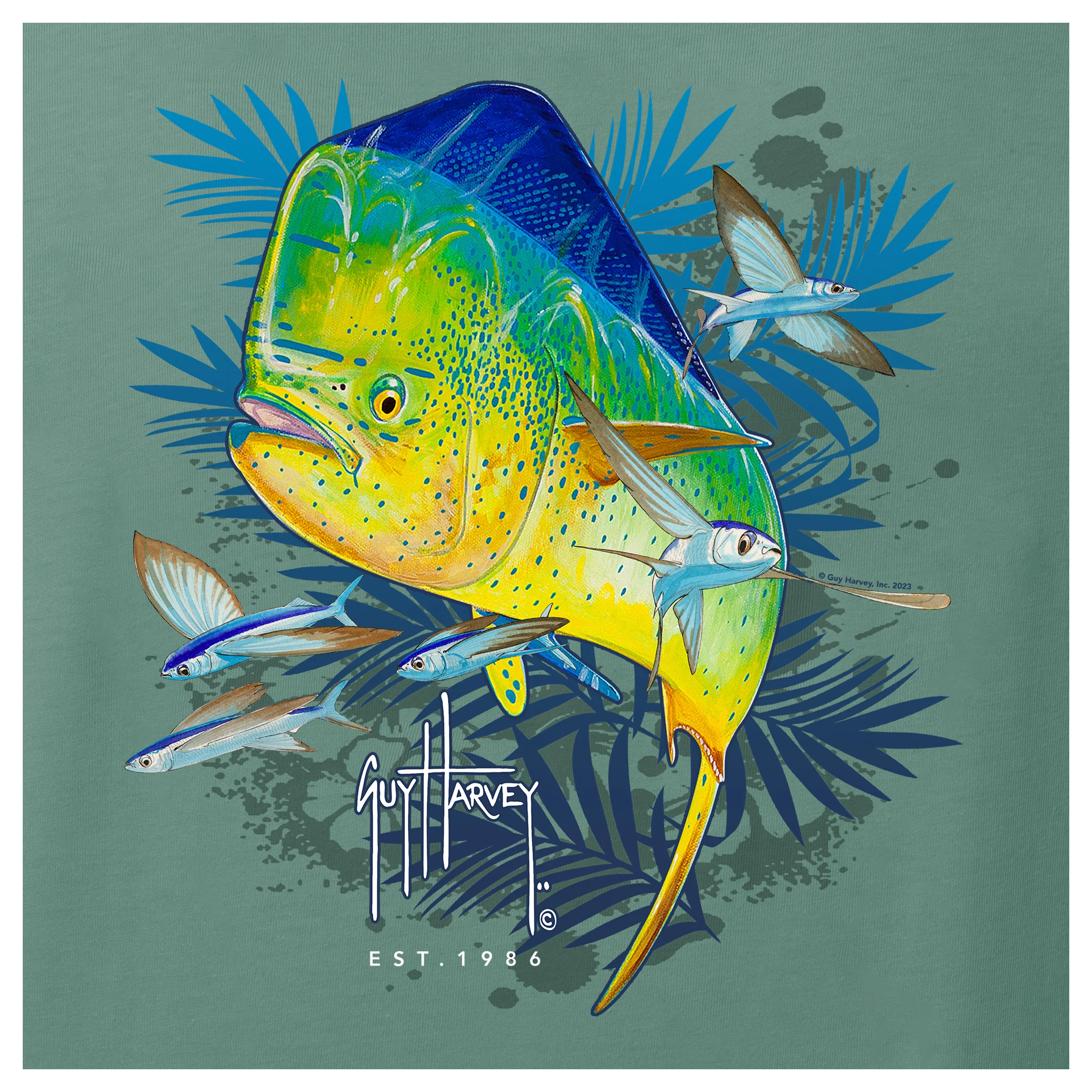 OG Long Sleeve Tee - Mahi Palms - Image 3