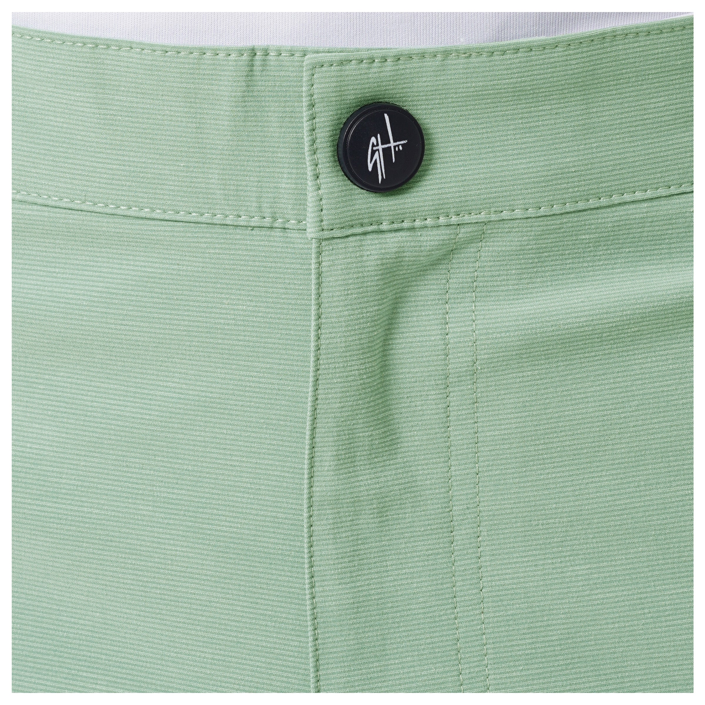 Men's Green Performance Hybrid Short 4-Way Stretch - Image 5