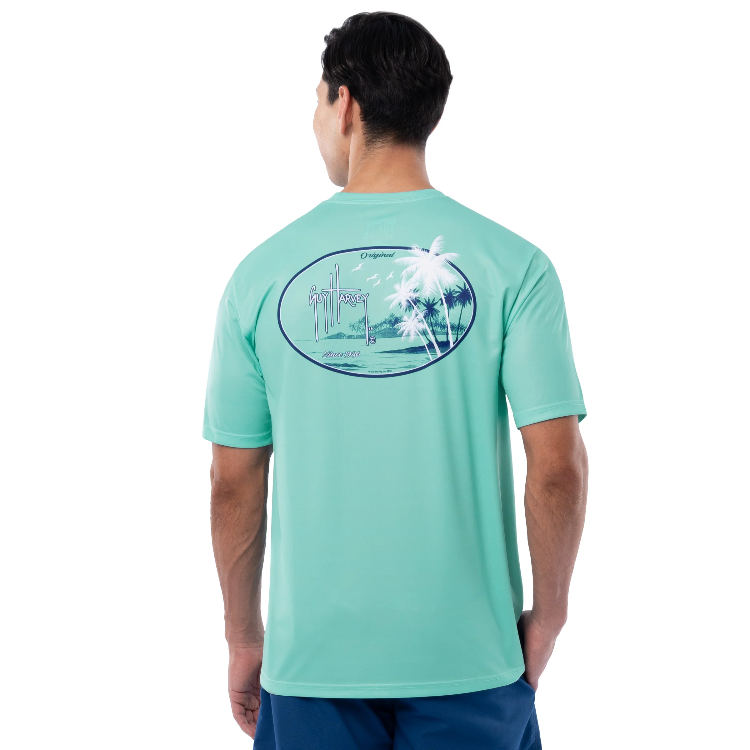 Sun Protection Short Sleeve Crew - Kona