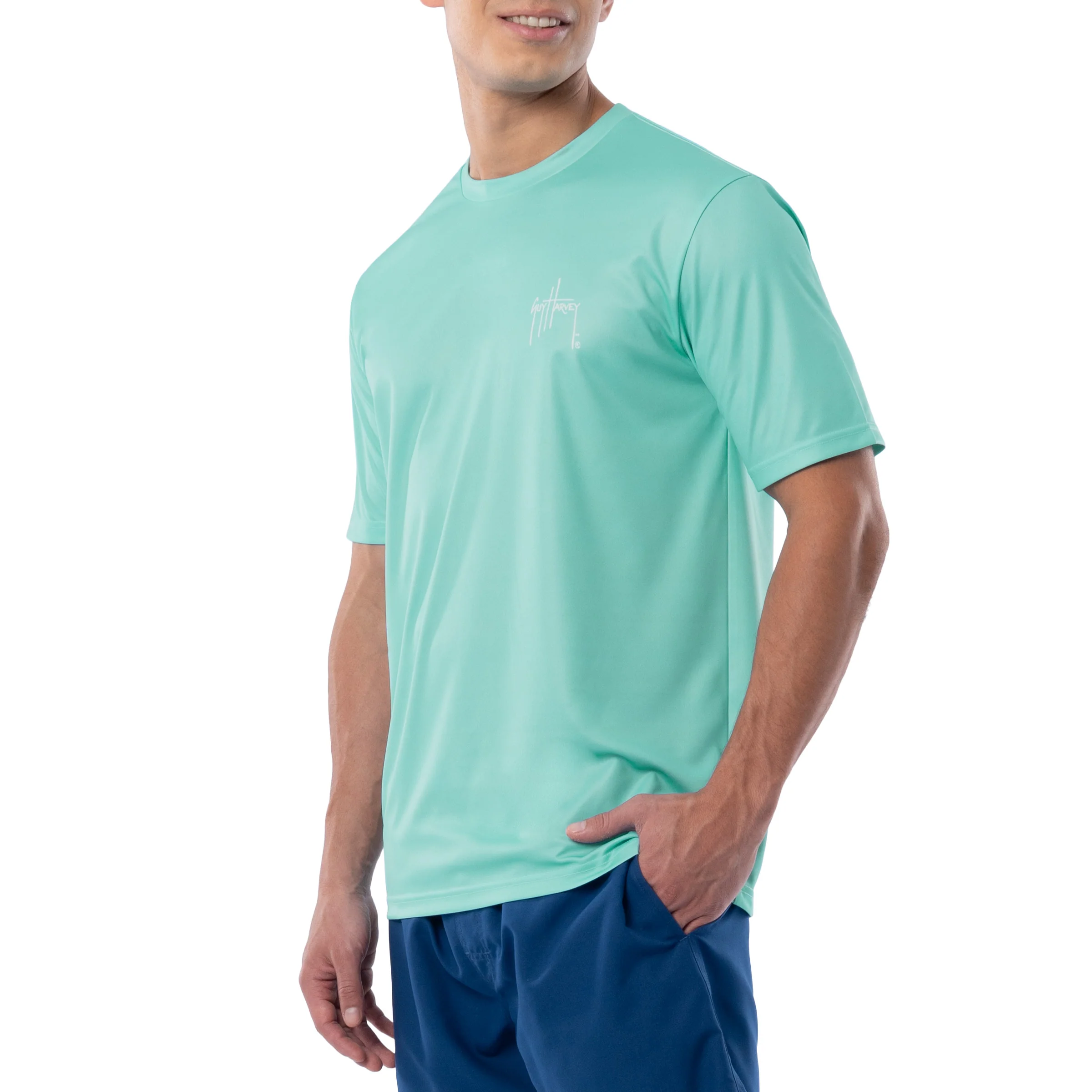 Sun Protection Short Sleeve Crew - Kona - Image 4