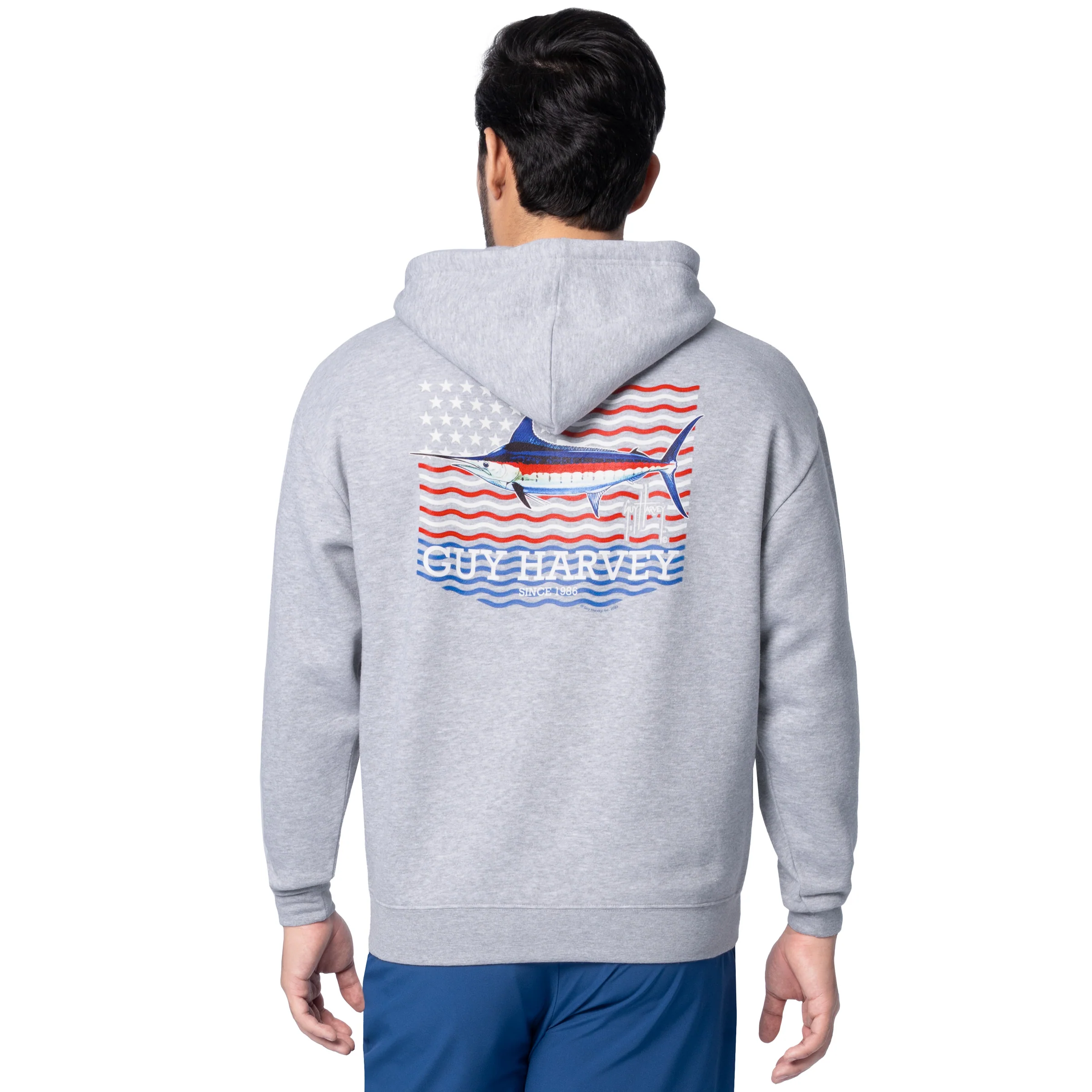 Tradewinds Fleece Hoodie - Liberty Marlin - Image 3