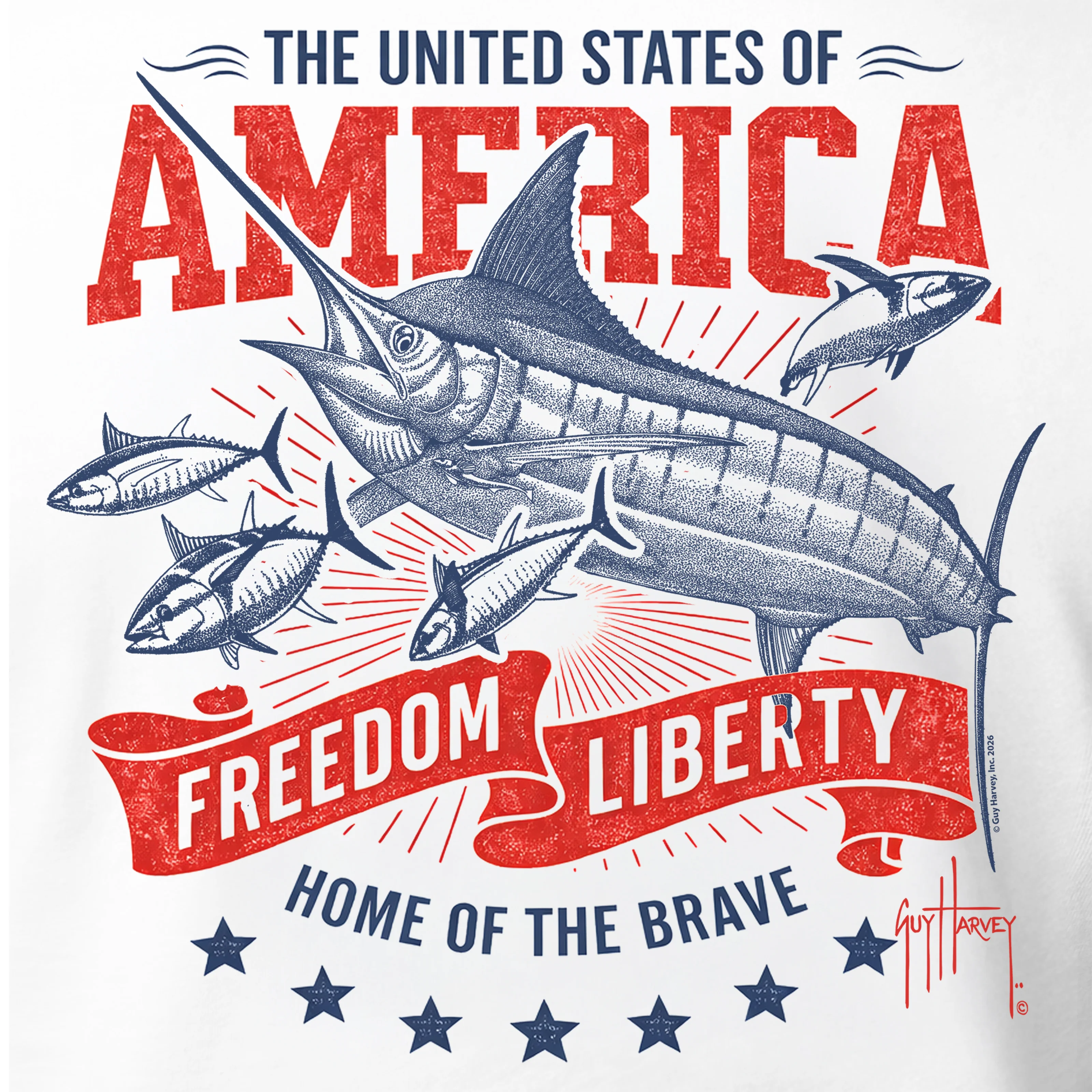 Lightweight Tee - Home Of The Brave - Image 3