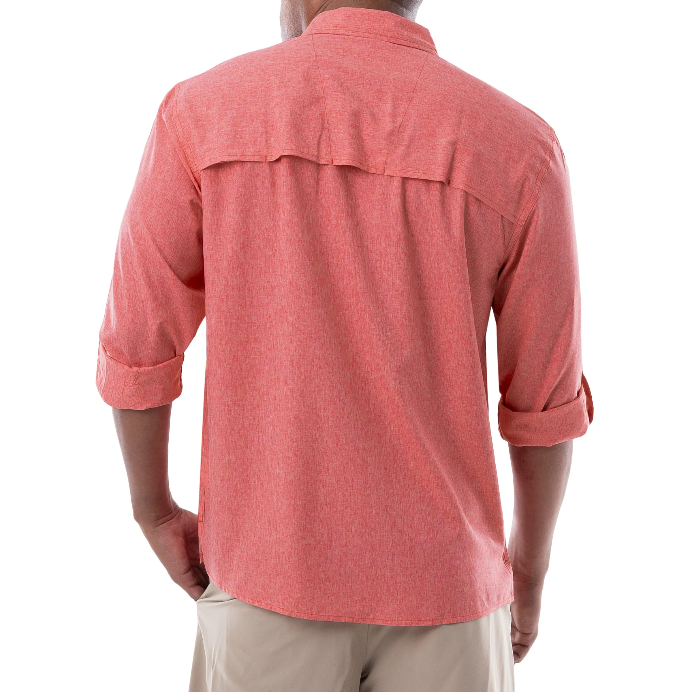 Harbor Heather Long Sleeve Fishing Shirt - Image 18
